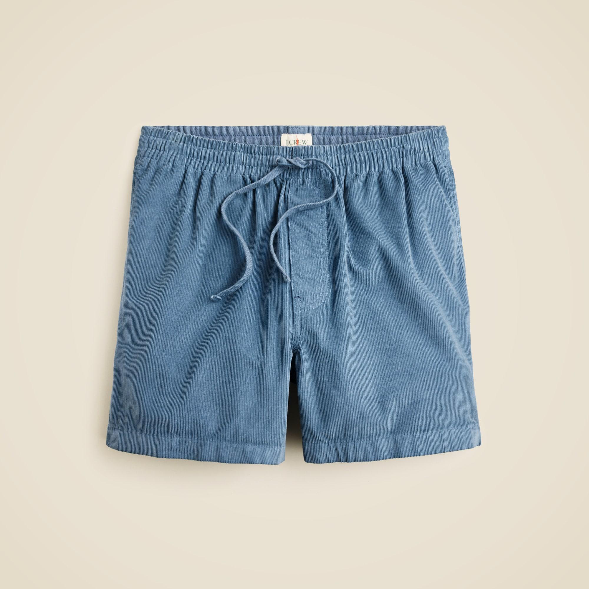 Everyday drawstring short in corduroy Product Image