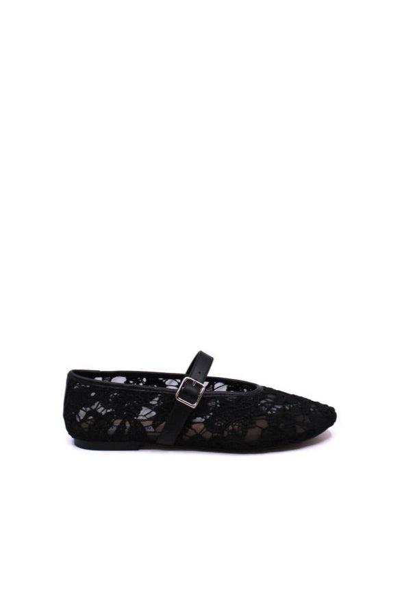 Steve Madden Dreaming Black Lace Product Image