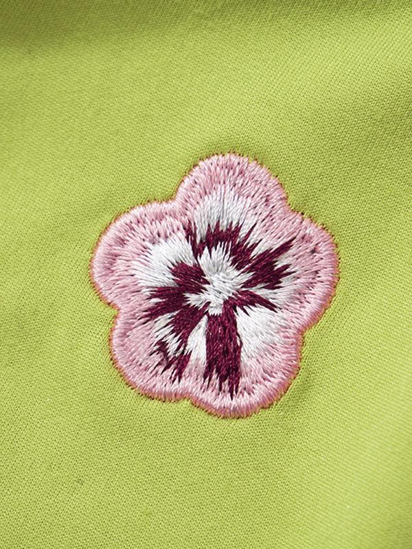 Fashionable Embroidered Tube Top High Waist Casual Trousers Two Piece Product Image