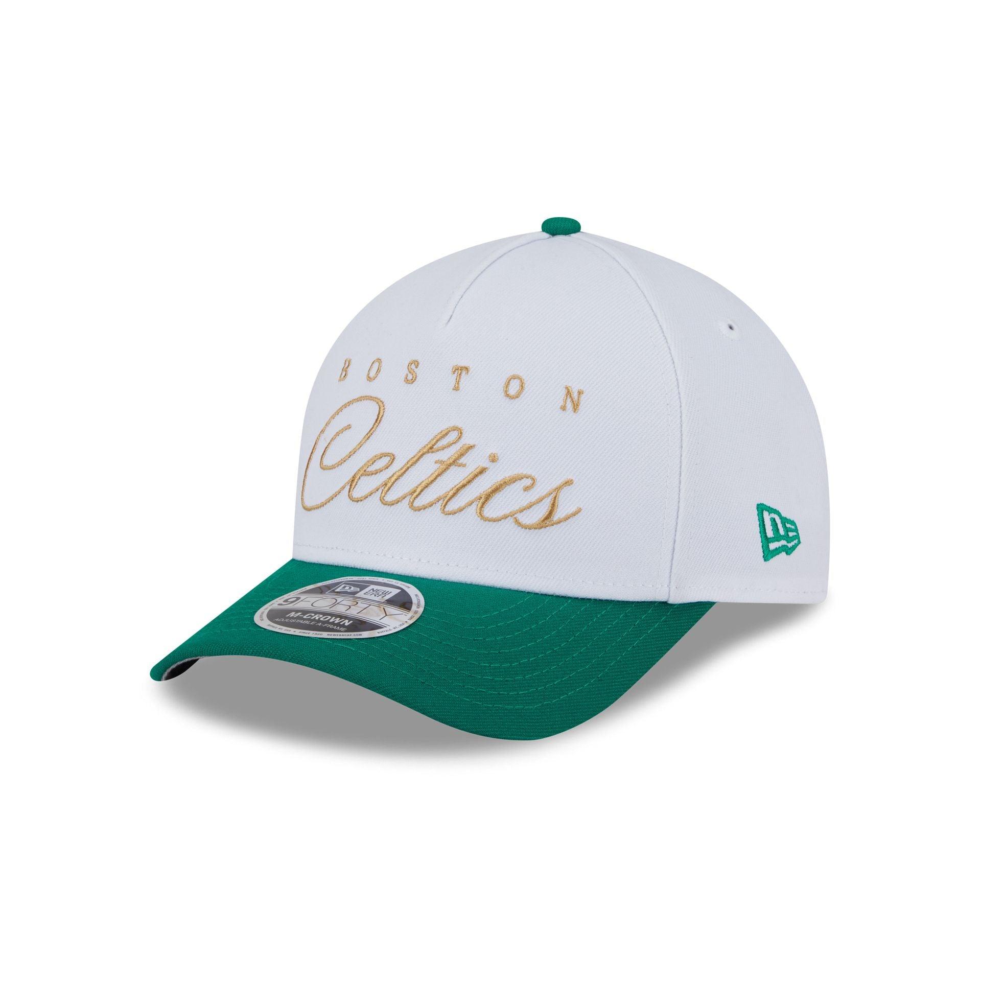 Boston Celtics 2025 Draft 9FORTY M-Crown A-Frame Snapback Hat Male Product Image