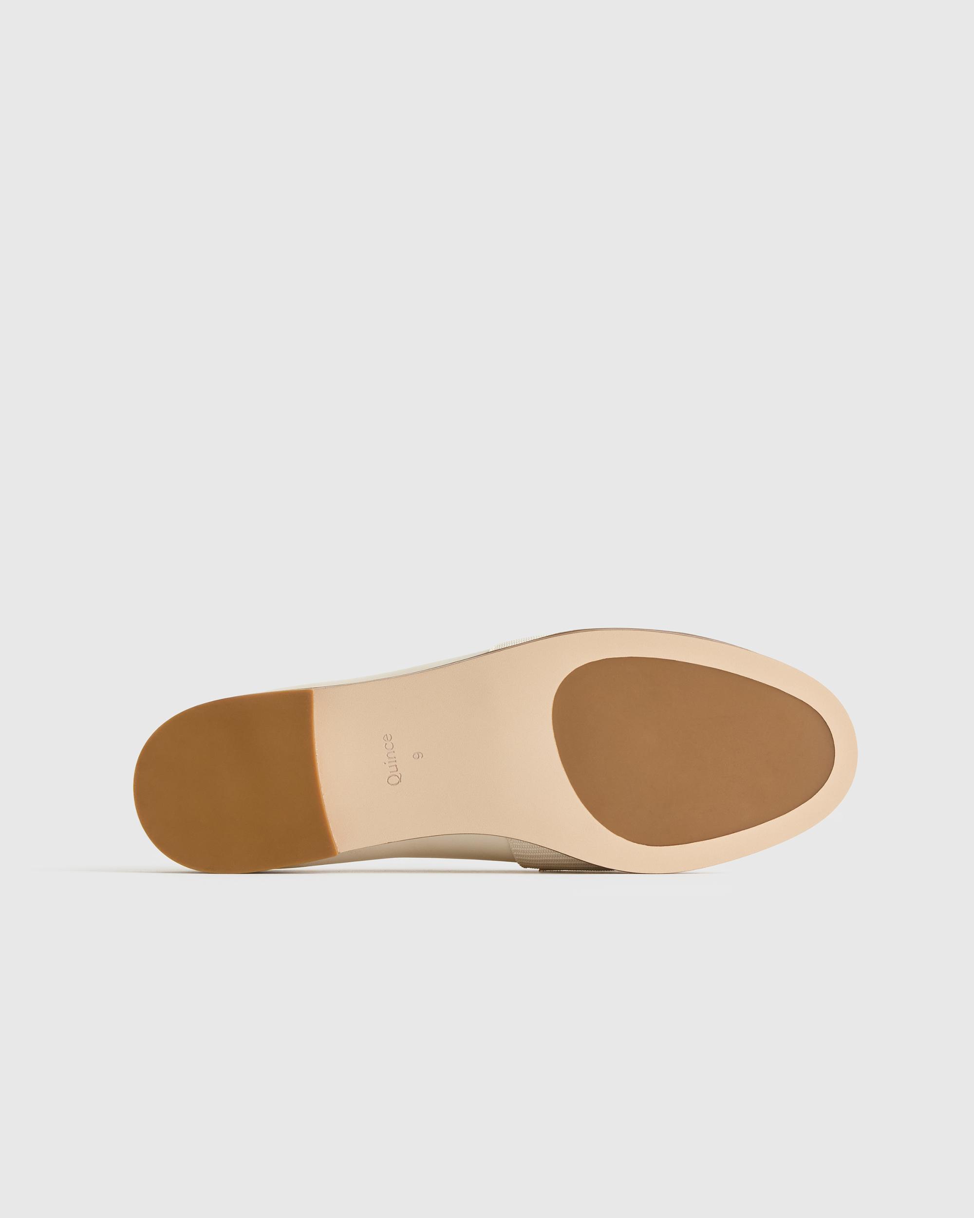 Quince | Women's Italian Leather Bow Penny Loafer Product Image