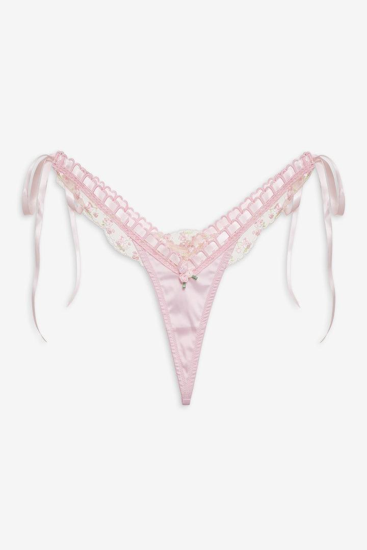 Pinkaboo Ruffle Panty — Pink Product Image