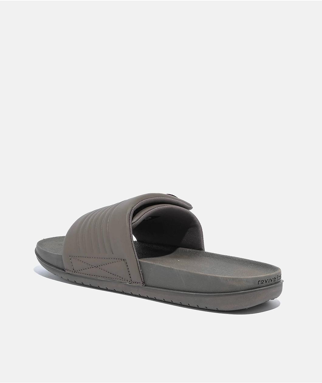 Nike Offcourt Adjust Ironstone & Coconut Slide Sandals Product Image