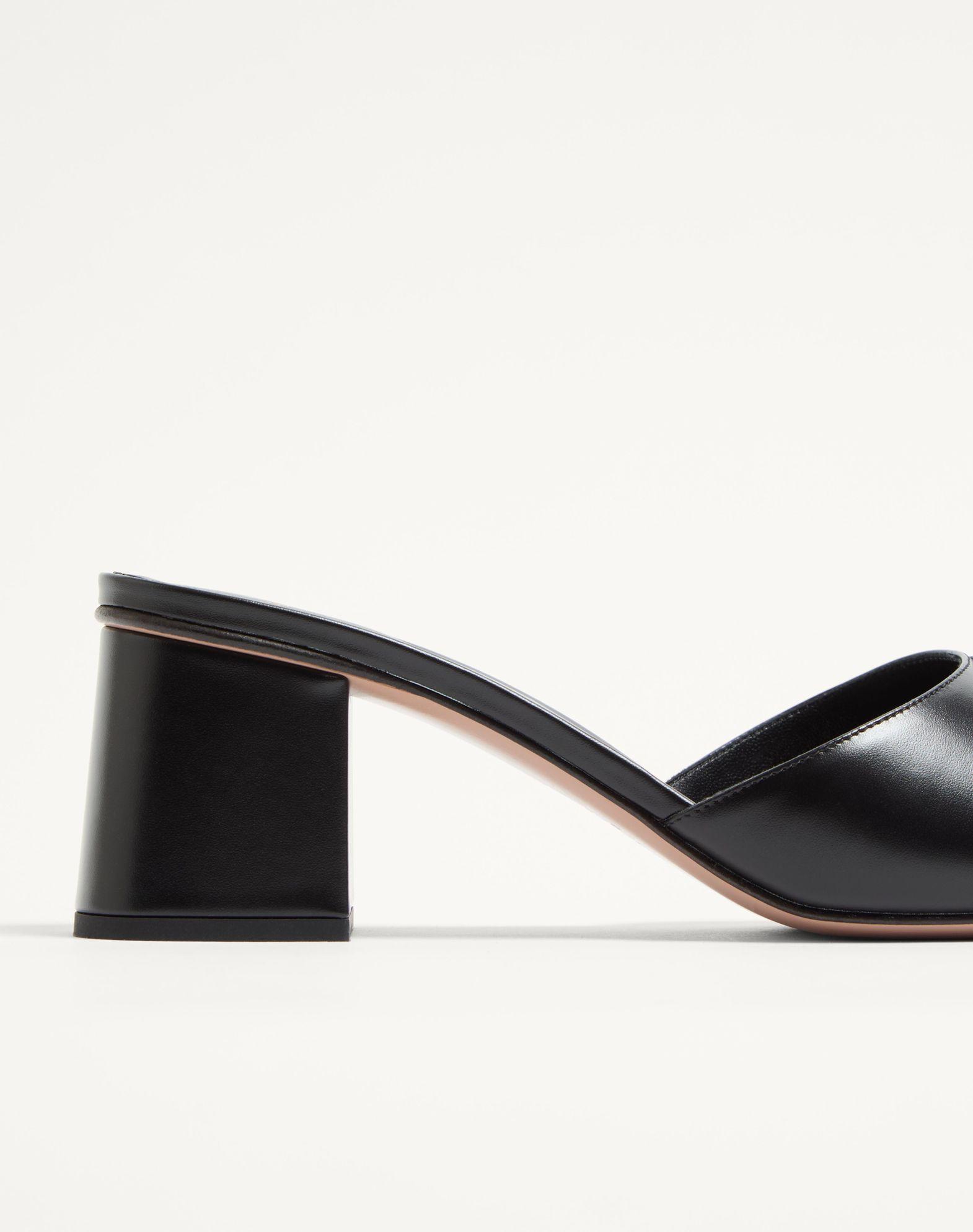 Vlogo Signature Slide Sandal In Calfskin 60Mm Product Image