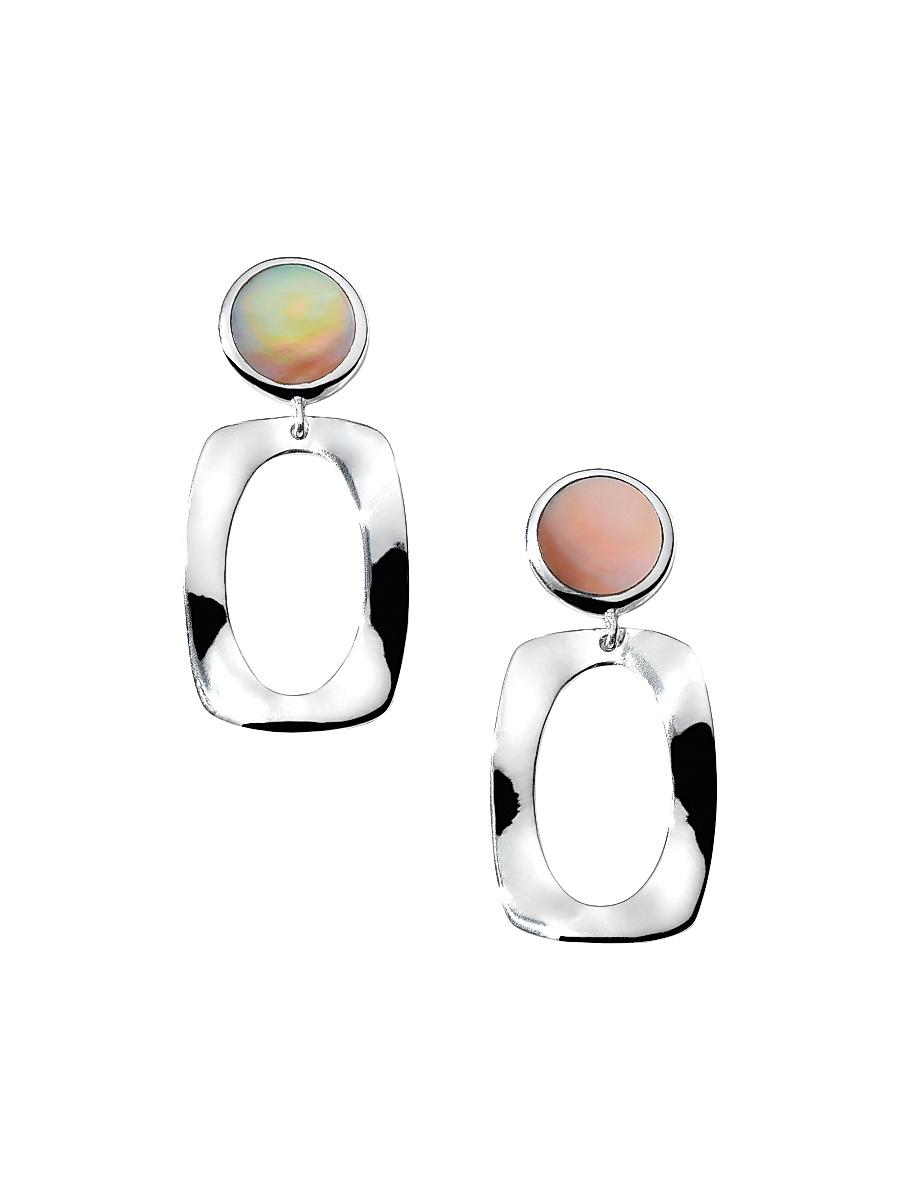 Womens Rock Candy Sterling Silver & Multi-Stone Drop Earrings Product Image