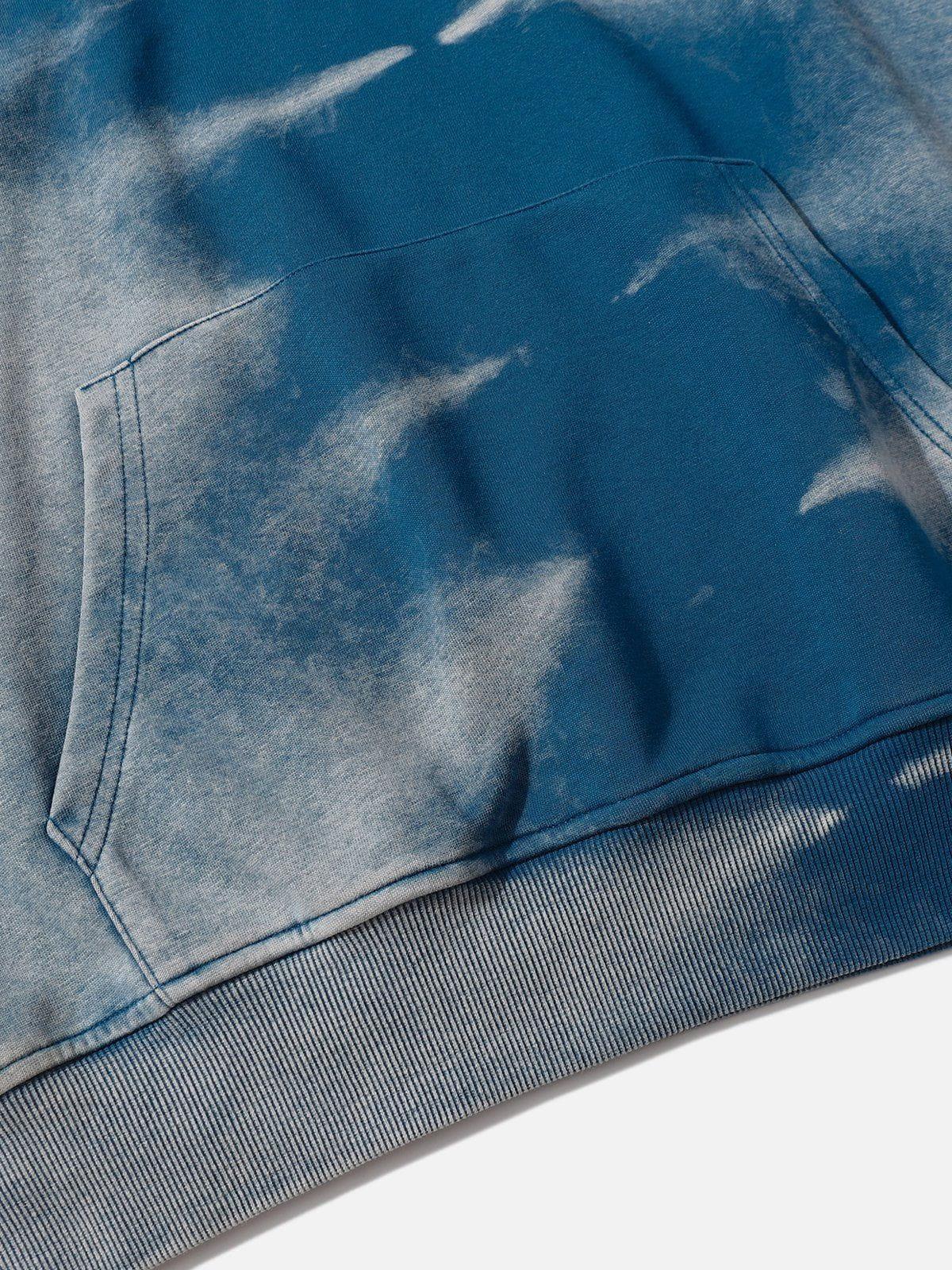 Aelfric Eden Tie Dye Washed Pullover Hoodie Product Image