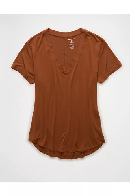 AE Soft & Sexy V-Neck T-Shirt Women's Product Image