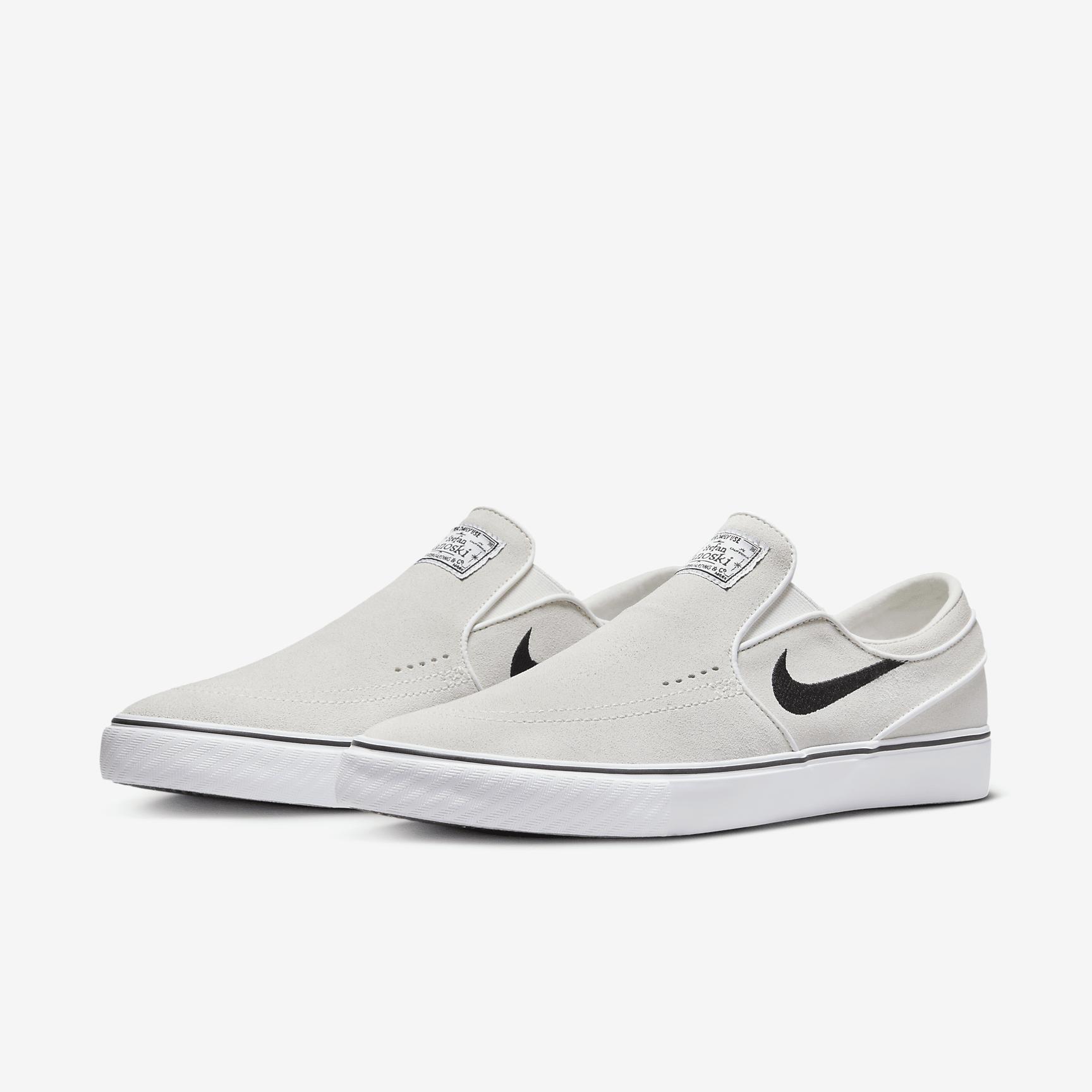 Mens Nike SB Janoski+ Slip Skate Shoes | FN5893-100 Product Image