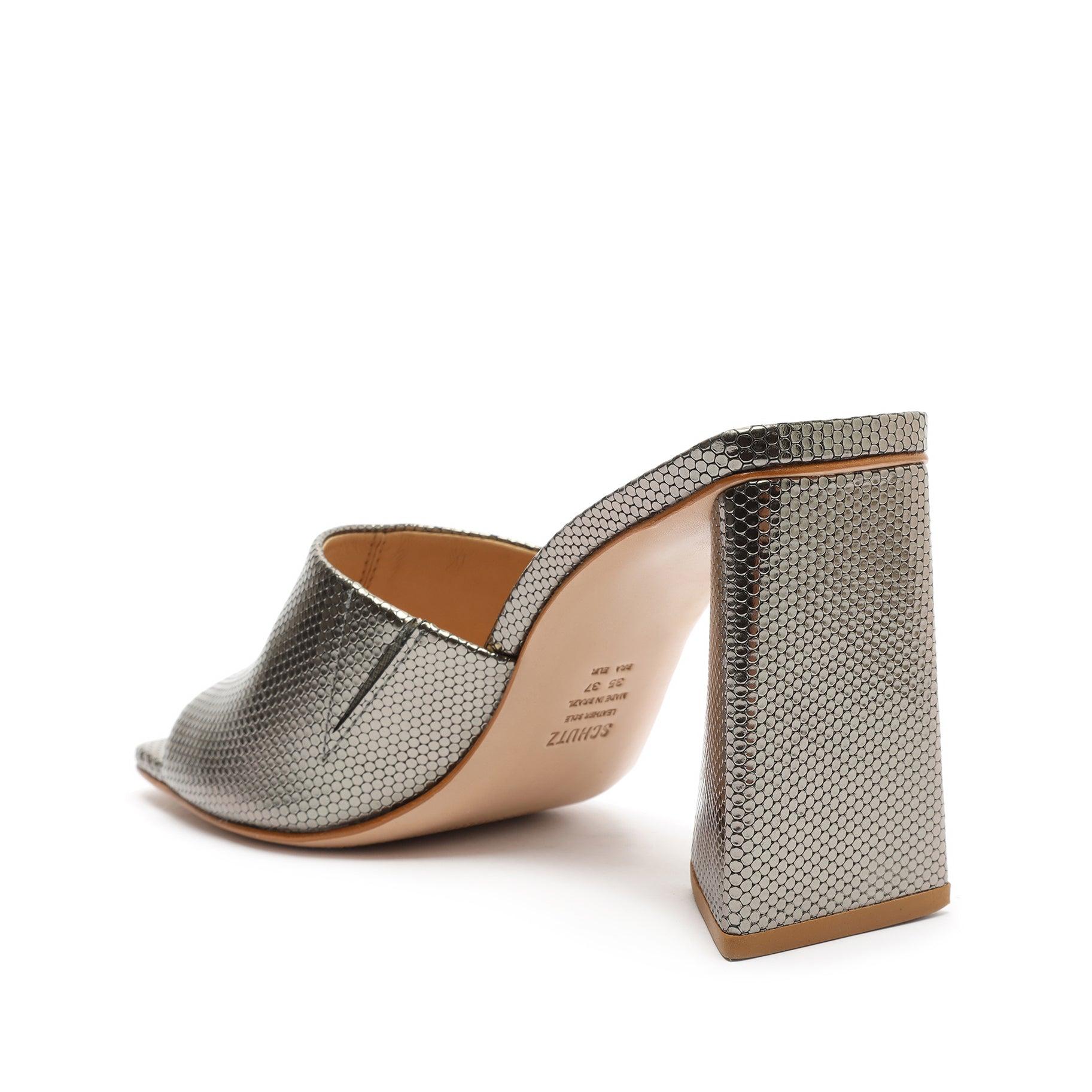 Lizah Metallic Leather Sandal Female Product Image