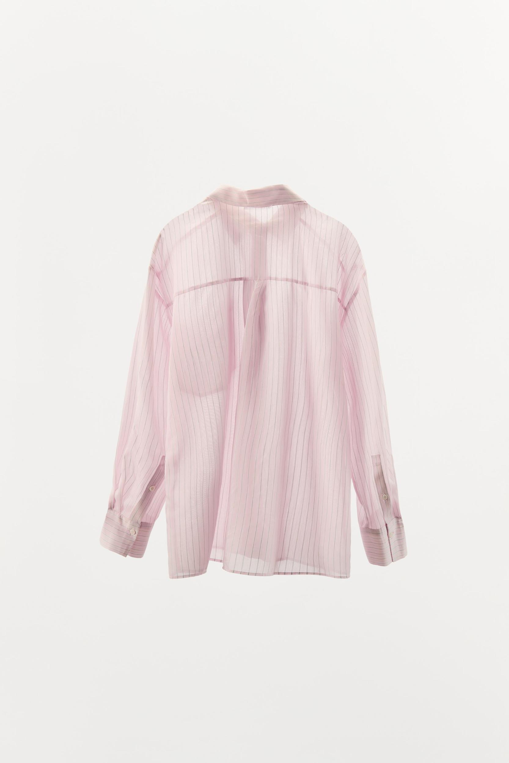 STRIPED PAJAMA SHIRT Product Image