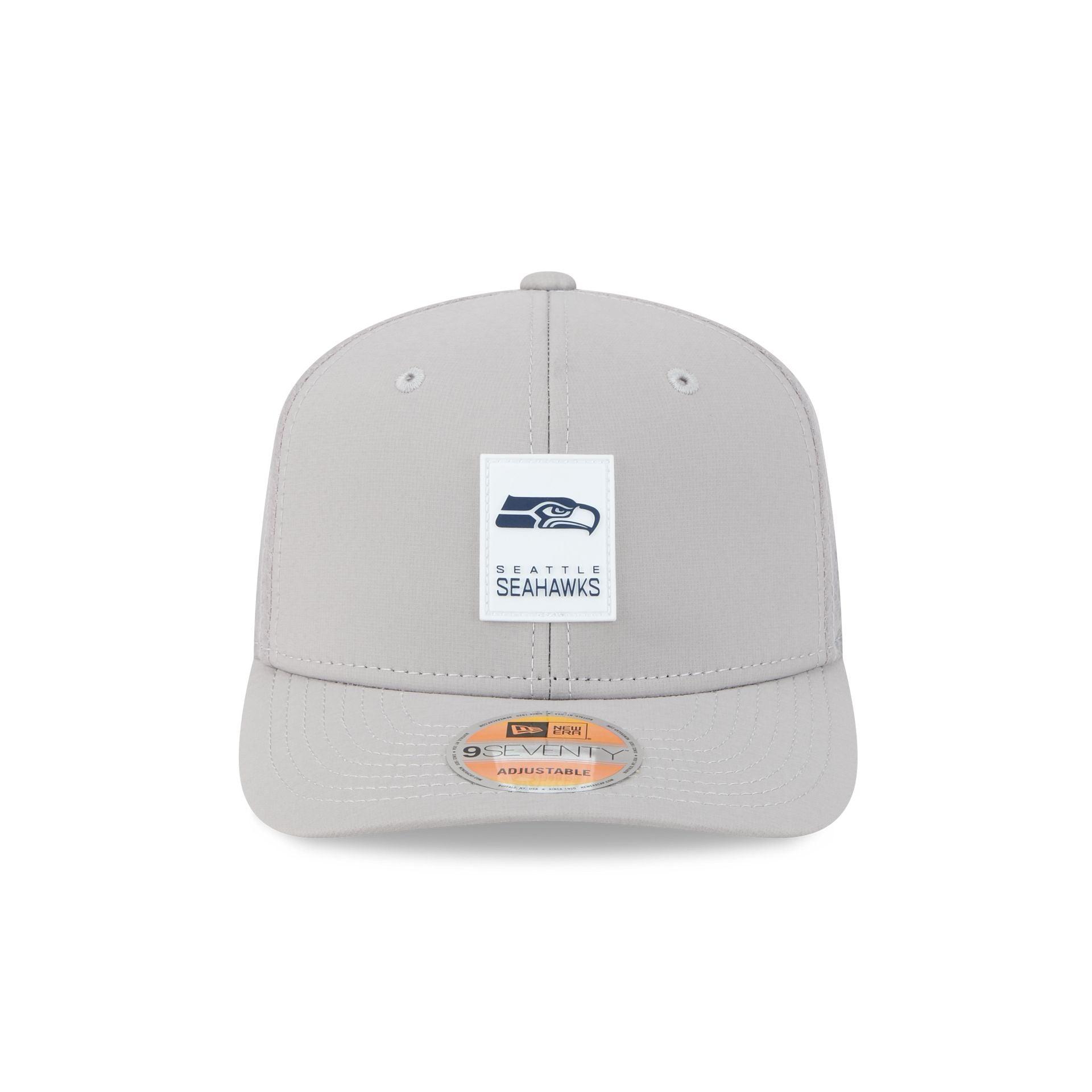 Seattle Seahawks 2025 Sideline Hot Weather Gray 9SEVENTY Trucker Hat Male Product Image