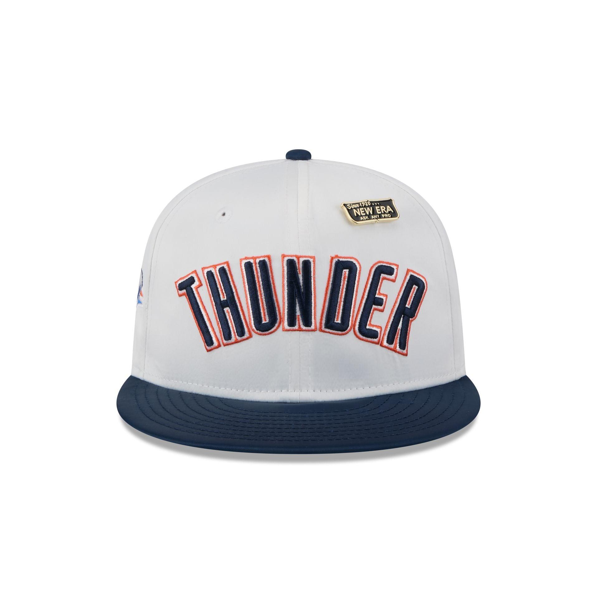 Oklahoma City Thunder Spring Satin 59FIFTY Fitted Hat Male Product Image
