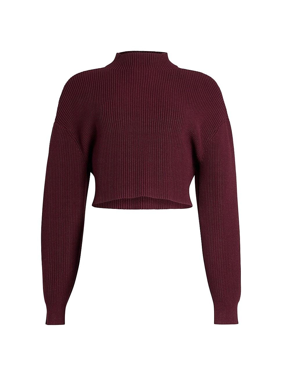 Womens Carmen Mid Cropped Sweater Product Image