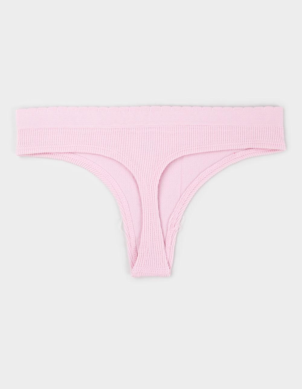FULL TILT Seamless Thong - BUBBLEGUM Product Image