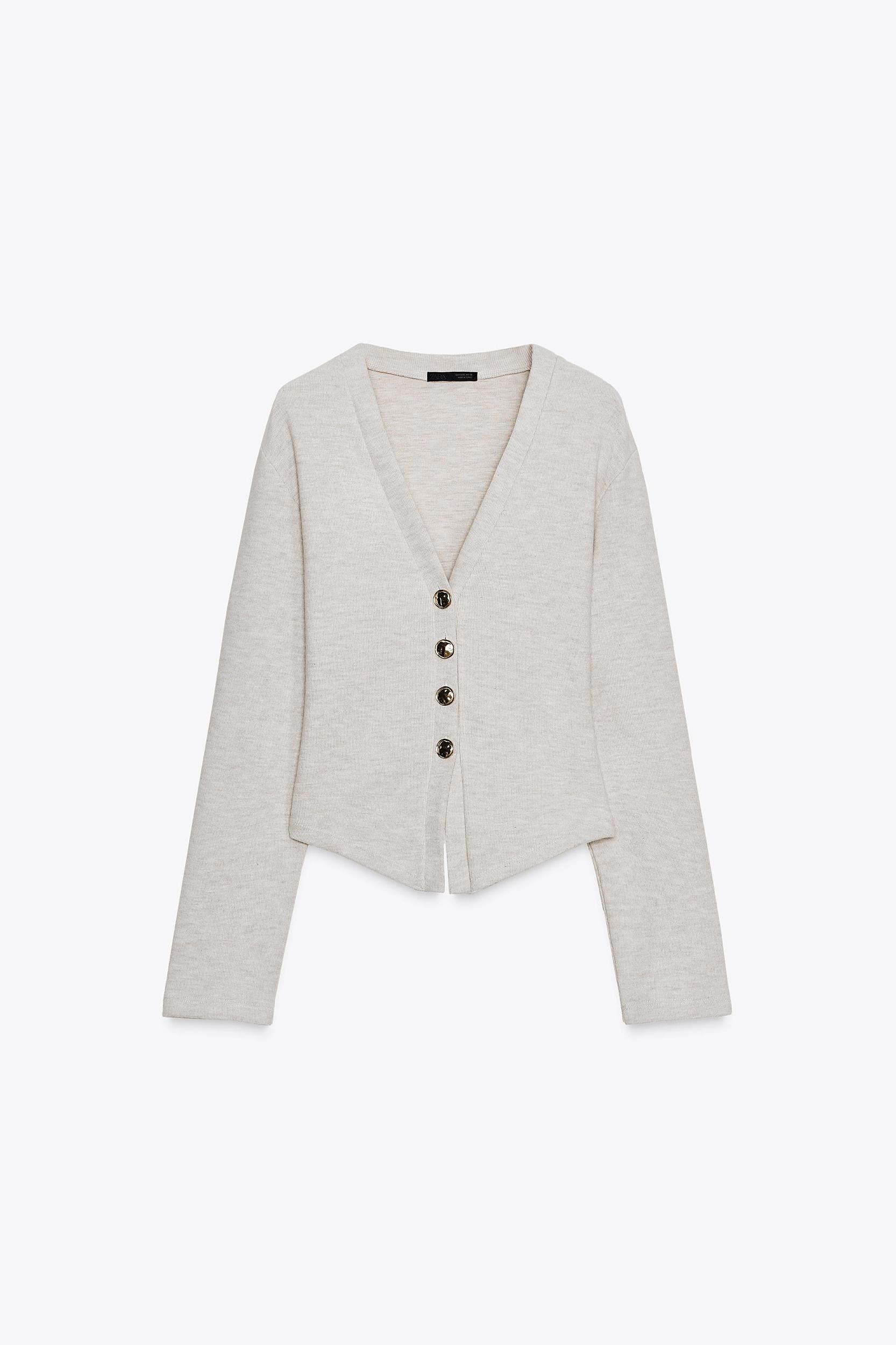 SOFT BUTTON CARDIGAN Product Image