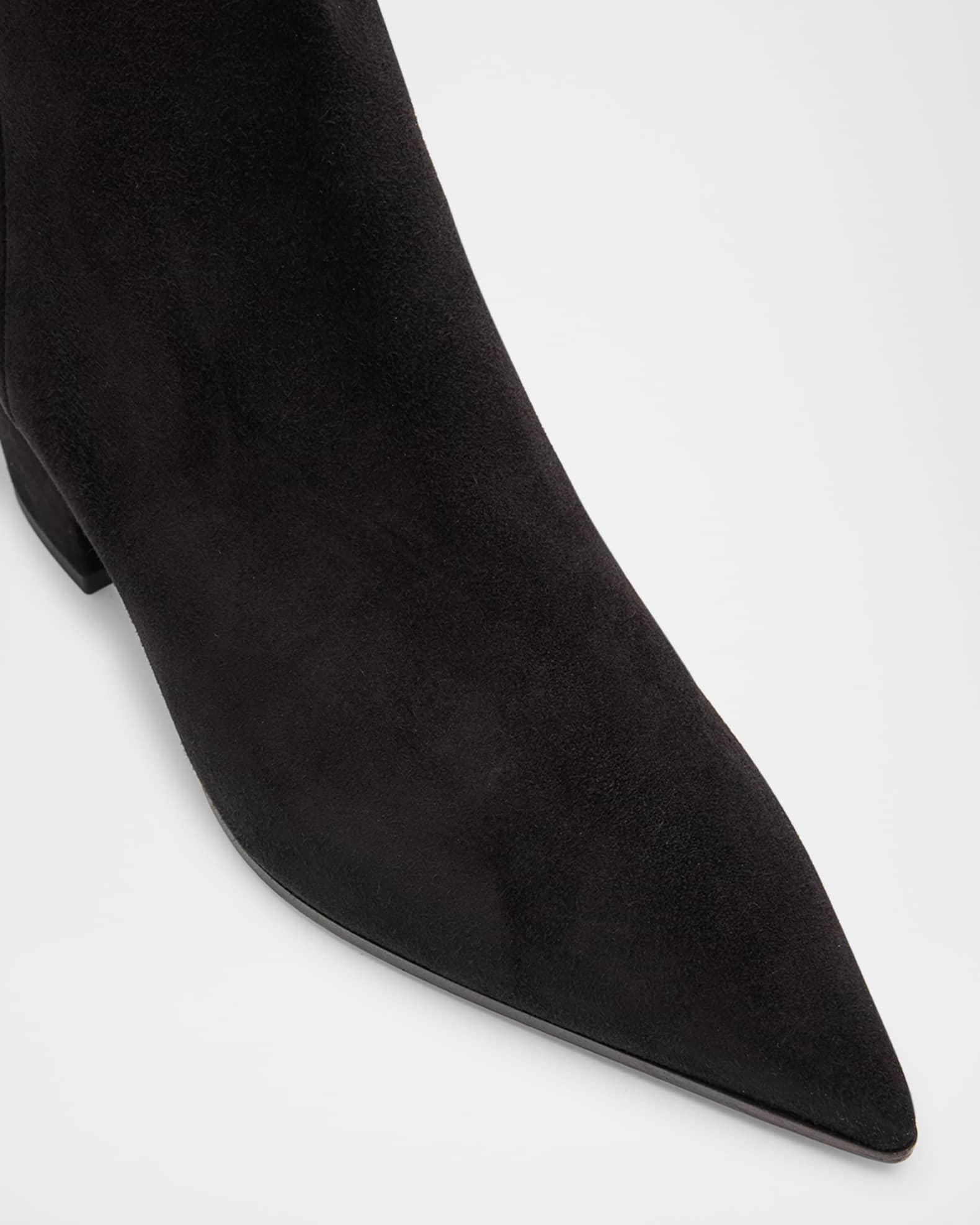 Keinna Suede Zip Ankle Boots Product Image