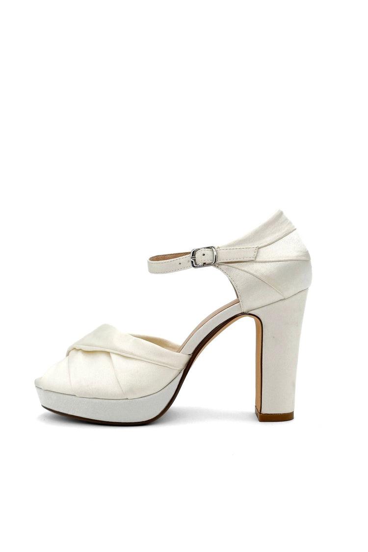Gloria Satin Heels Product Image