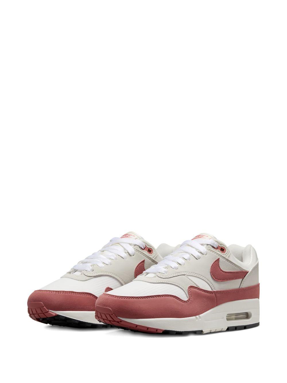 Air Max 1 &apos;87 "Sail/Armory Navy/Light Bone/Canyon Pink" sneakers Product Image