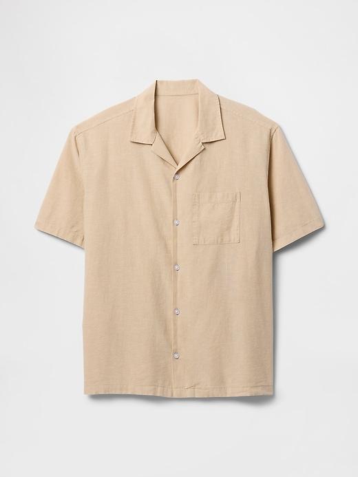 Linen-Cotton Shirt Product Image