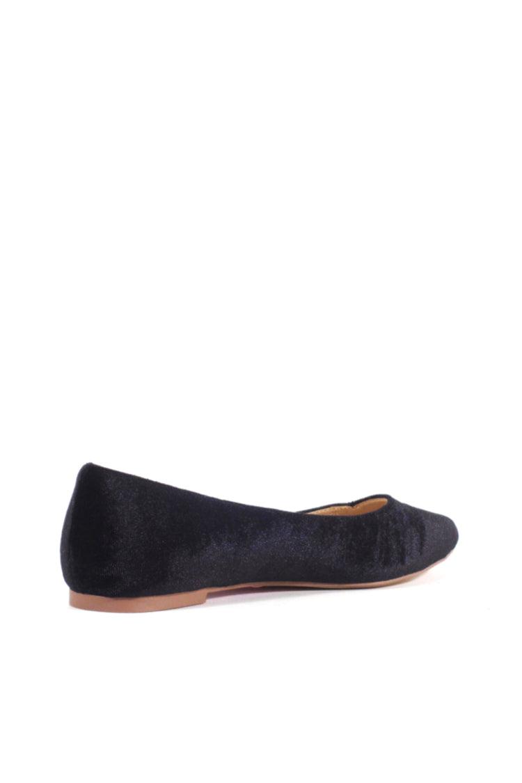 Pammy Velvet Ballet Flats Product Image