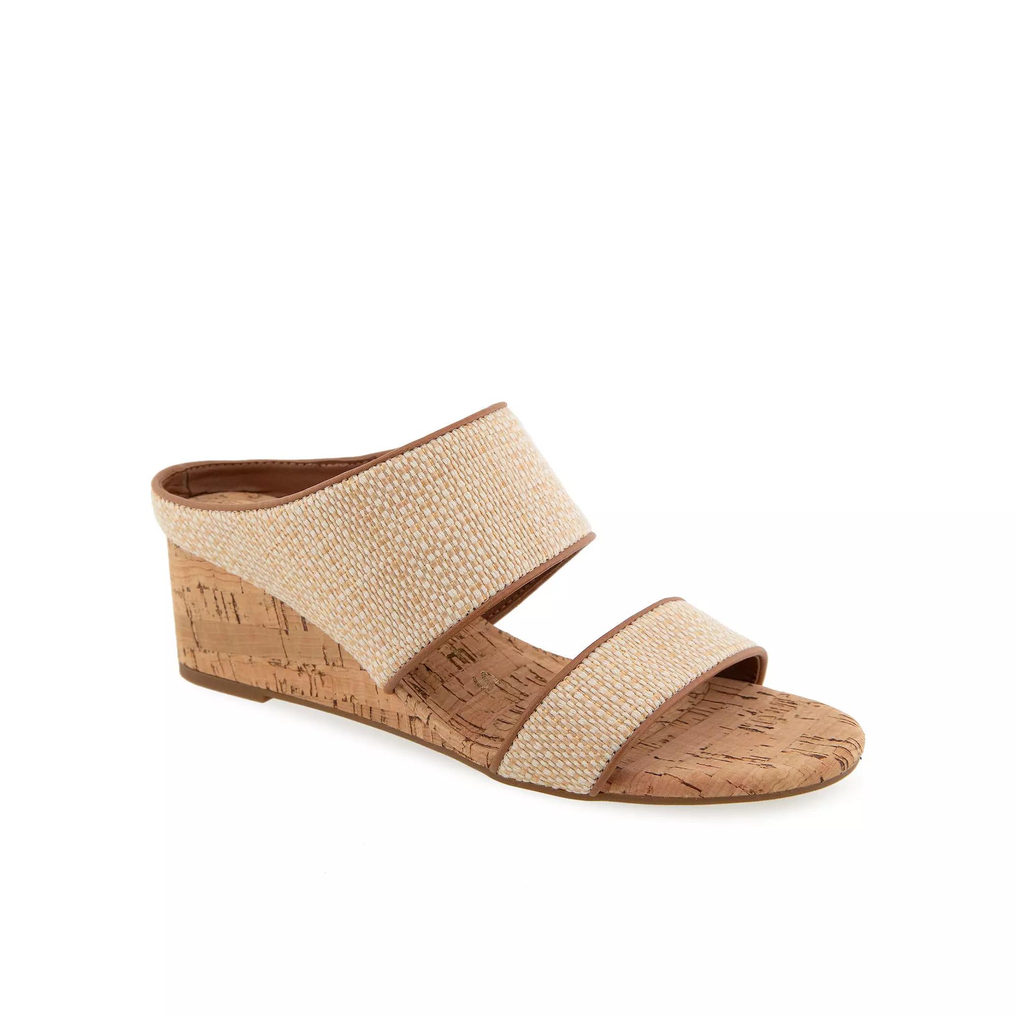 Aerosoles Wheeler Womens Wedge Sandals Product Image