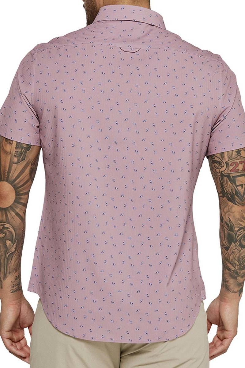 Kairi Button Up Shirt- Lavender Product Image