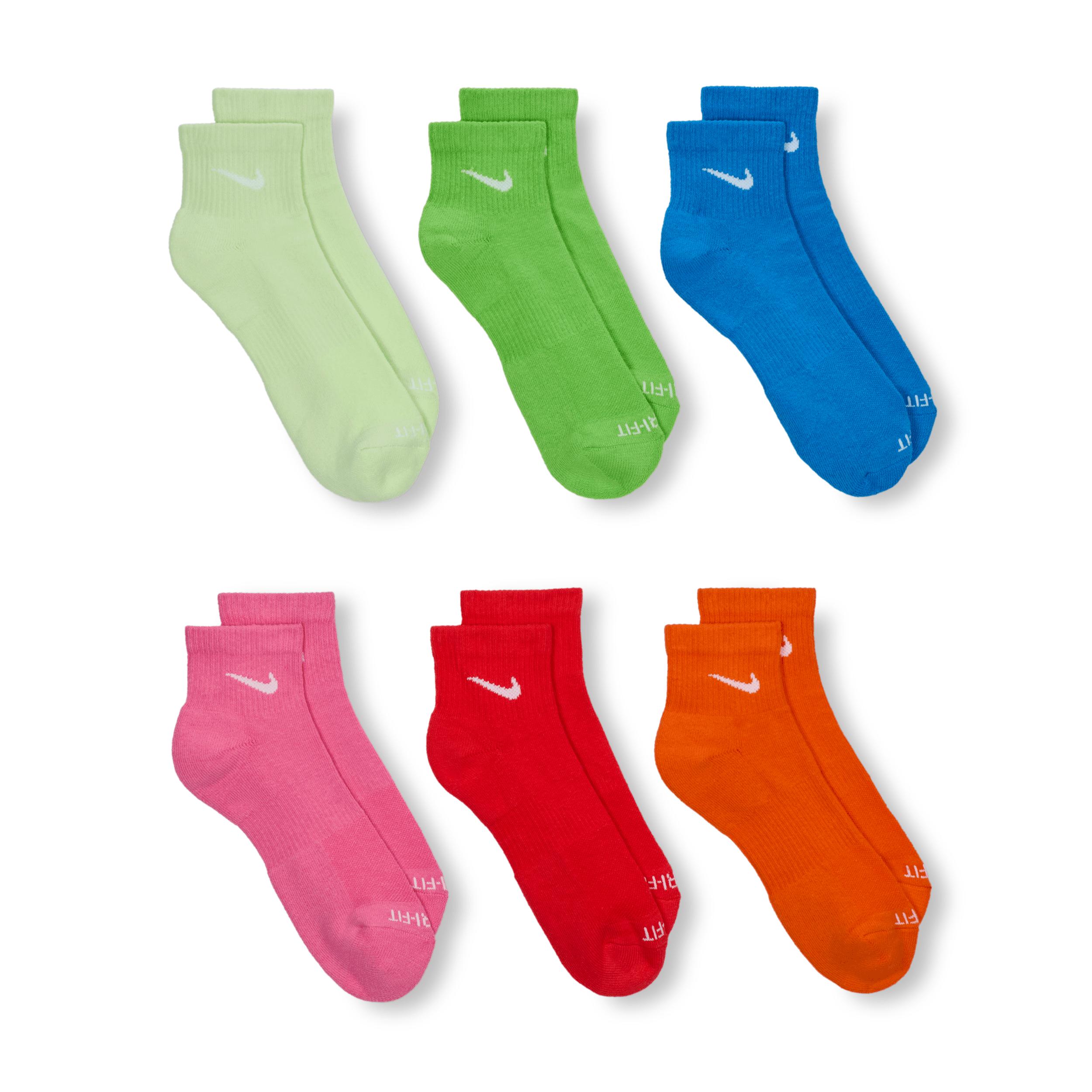 Nike Mens Everyday Plus Cushioned Training Ankle Socks (6 Pairs) | SX6899-969 Product Image