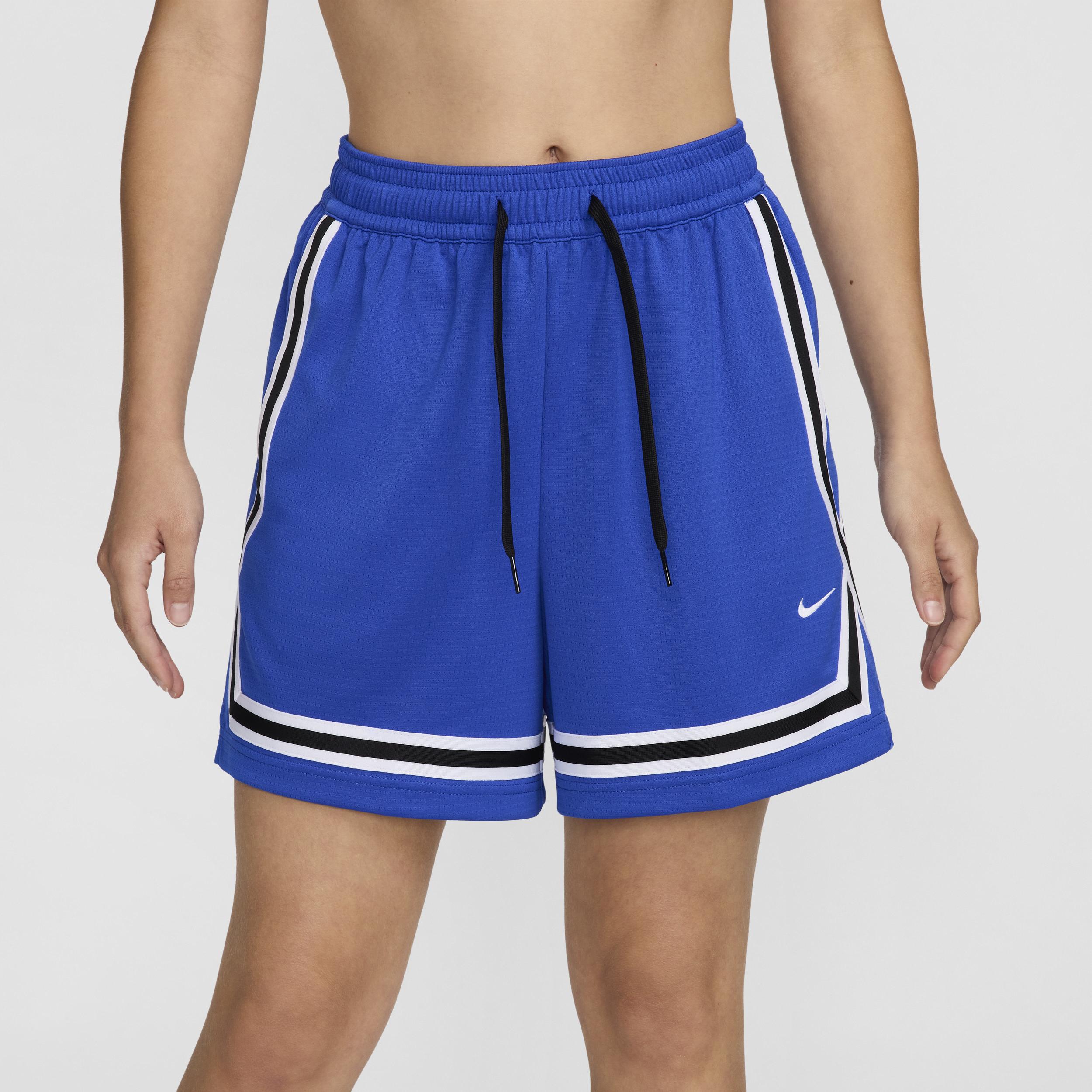 Nike Womens Nike Dri-FIT Crossover 5 Shorts - Womens Hyper Royal/Black/White Product Image