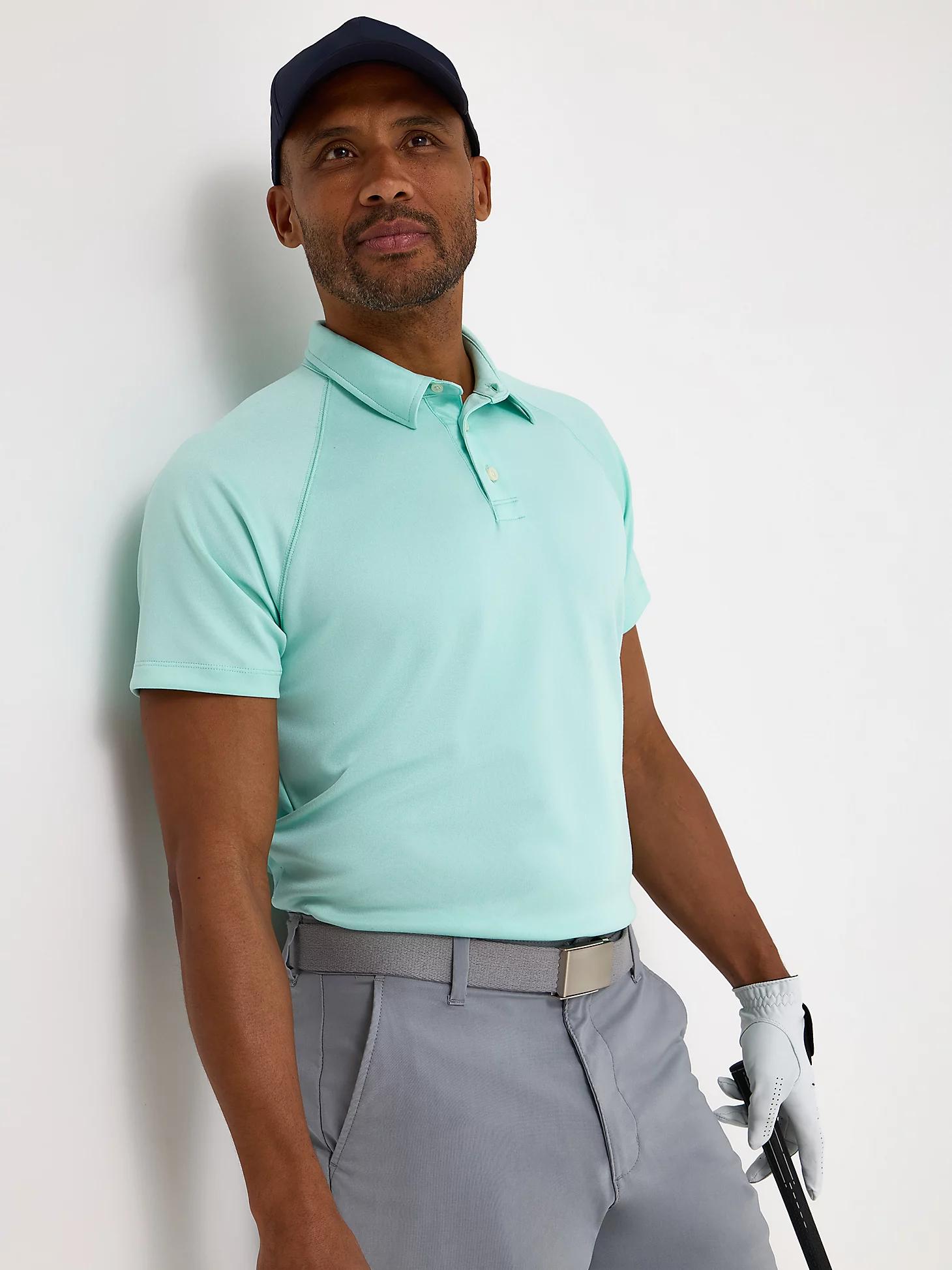 Men's Golf Series Solid Polo Shirt | Men's Tops & Tees | Lee® Product Image