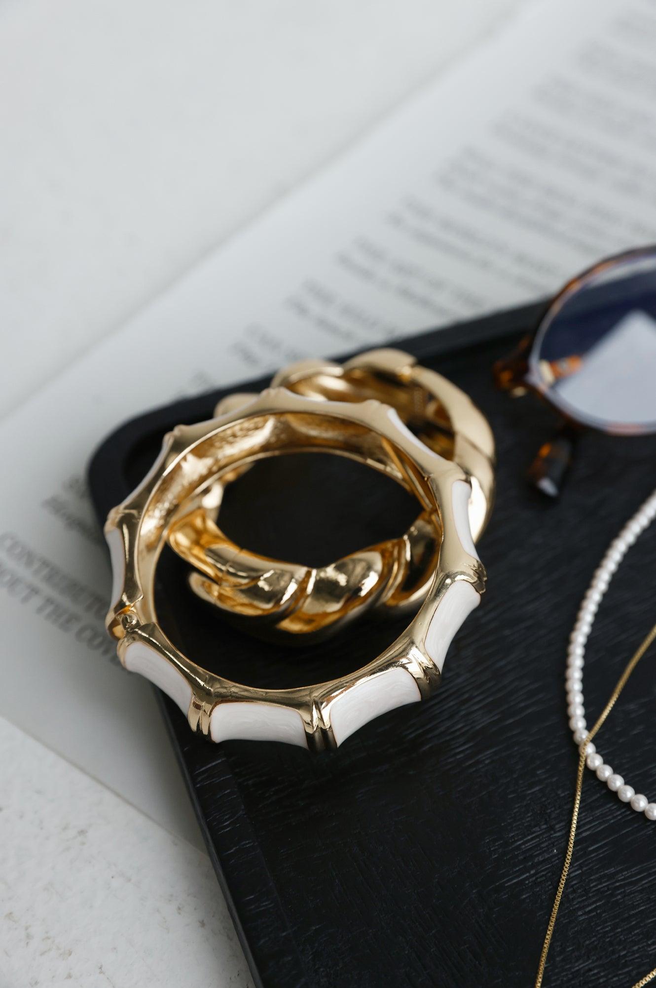 Believe In Me Bangle Gold Product Image