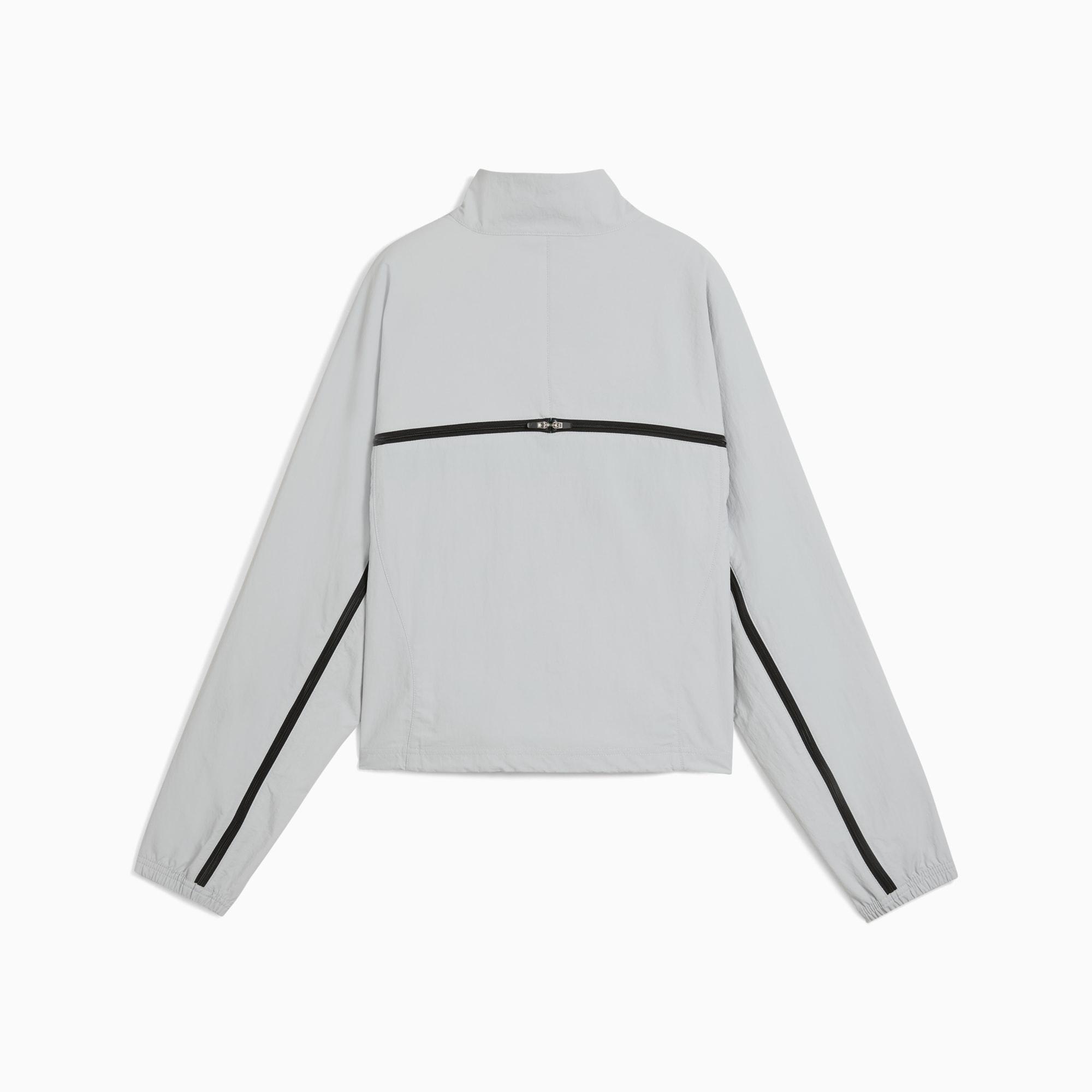PUMA DARE TO Women's Oversized Full-Zip Woven Jacket Product Image