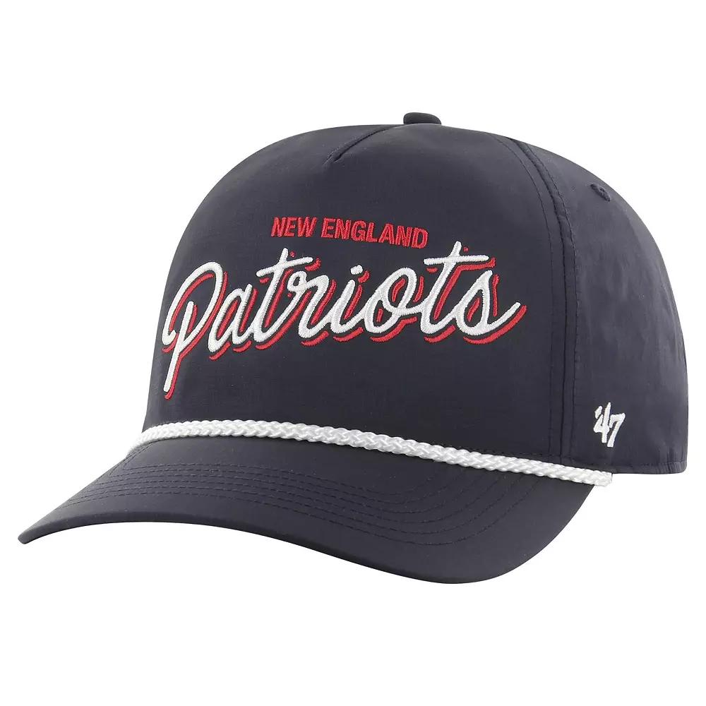 Men's '47 Navy New England Patriots Fairway Hitch brrr Adjustable Hat, Blue Product Image