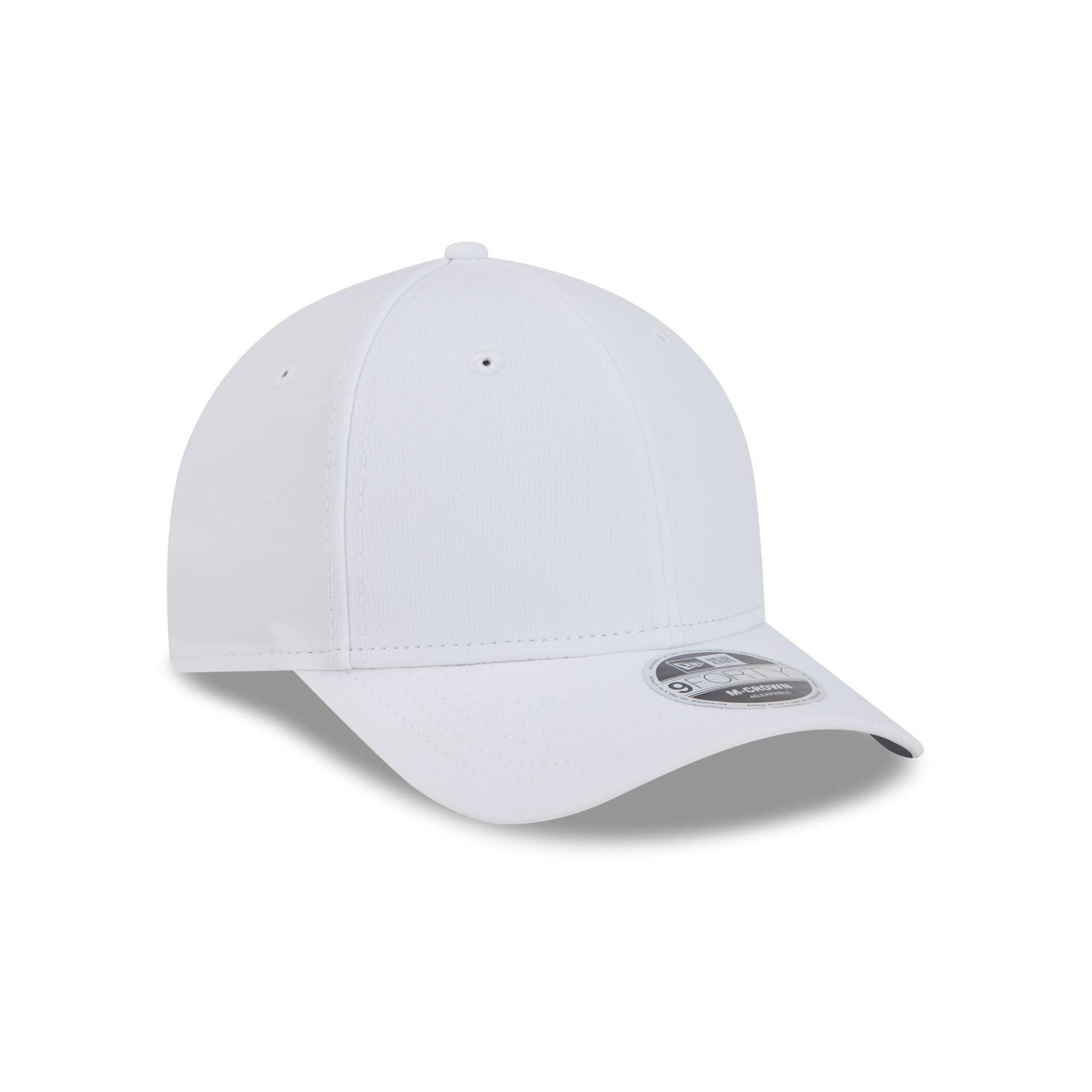 New Era Cap Optic White Performance 9FORTY M-Crown Snapback Hat Male Product Image