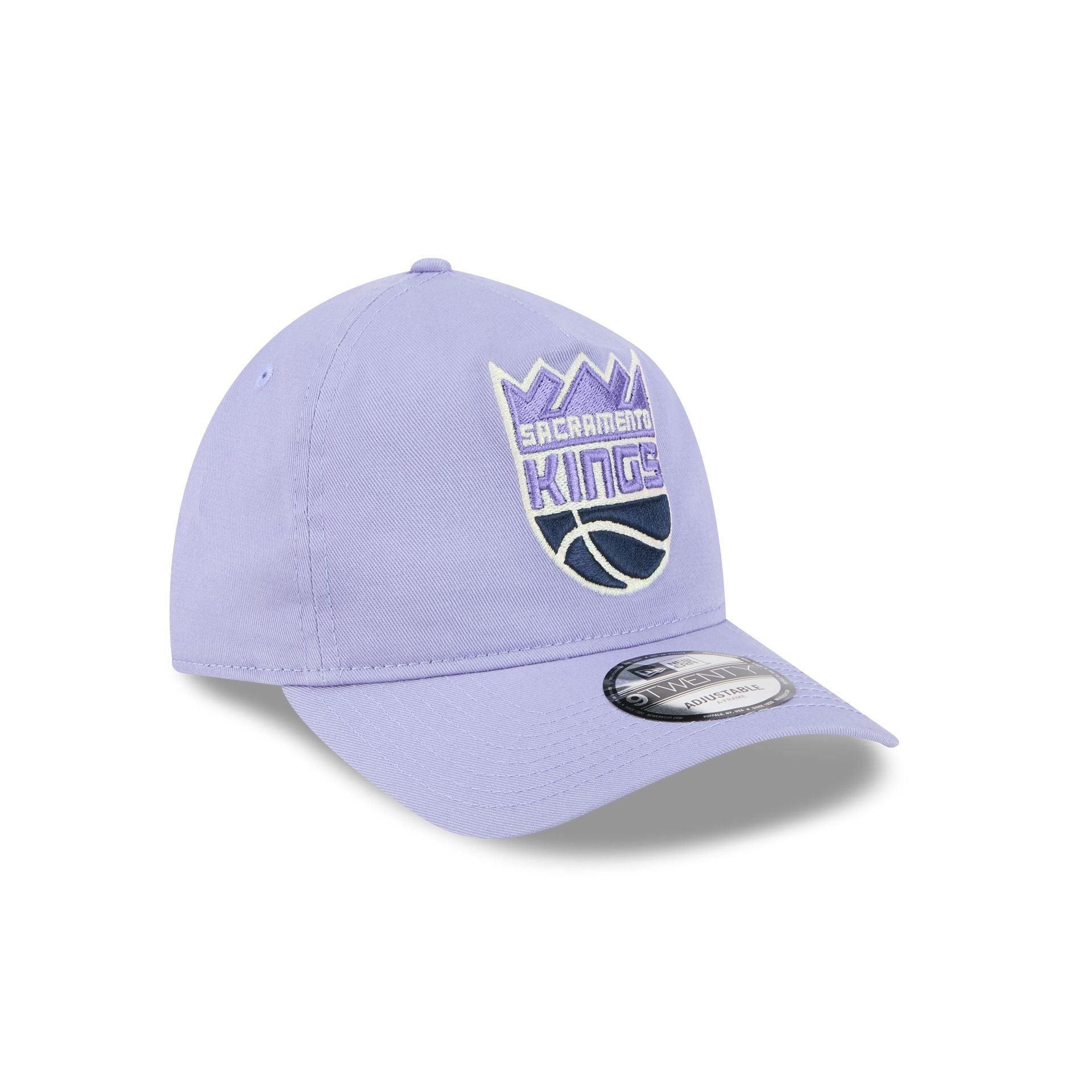 Sacramento Kings Lavender 9TWENTY A-Frame Adjustable Hat Male Product Image
