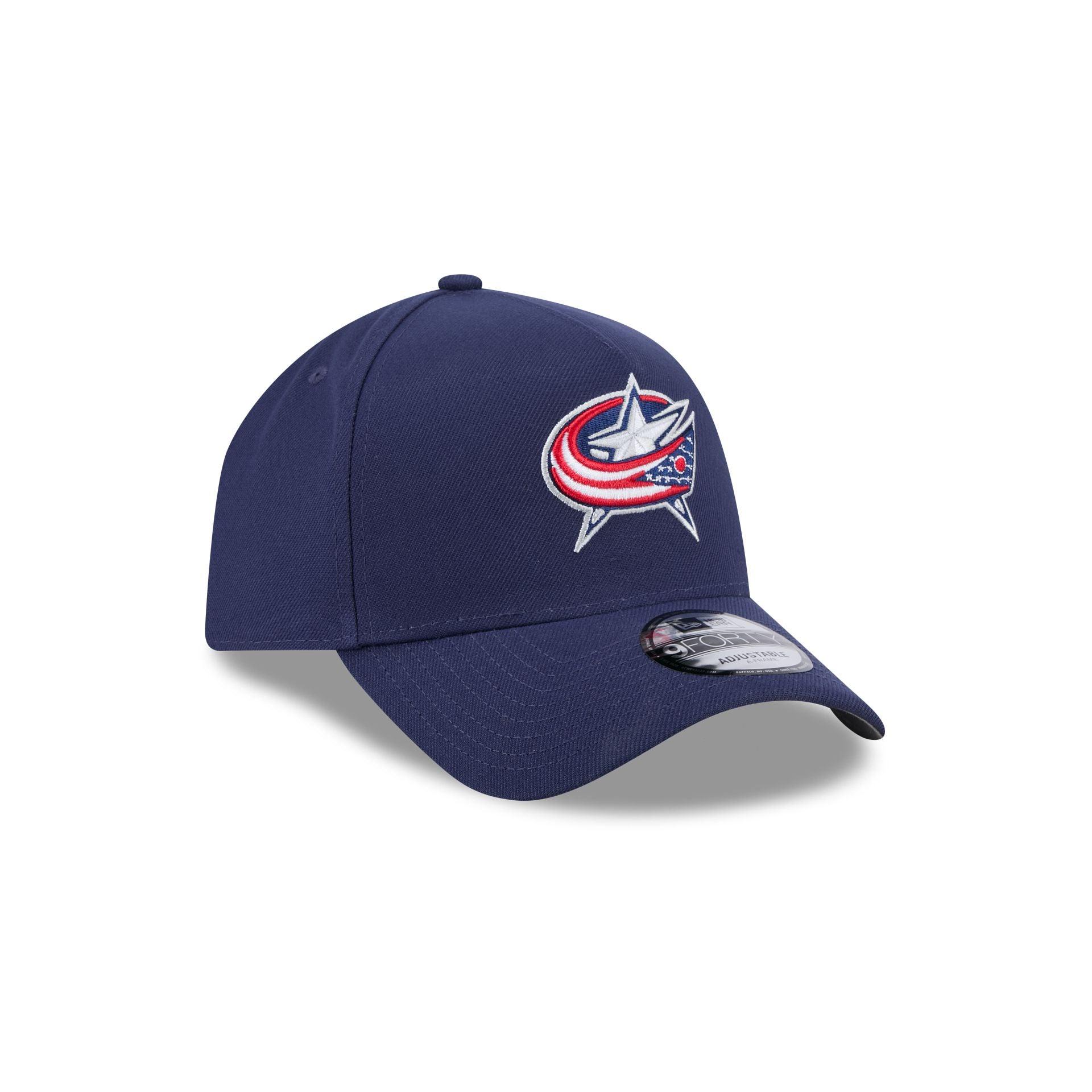 Winnipeg Jets Navy Team 9FORTY A-Frame Snapback Hat Male Product Image