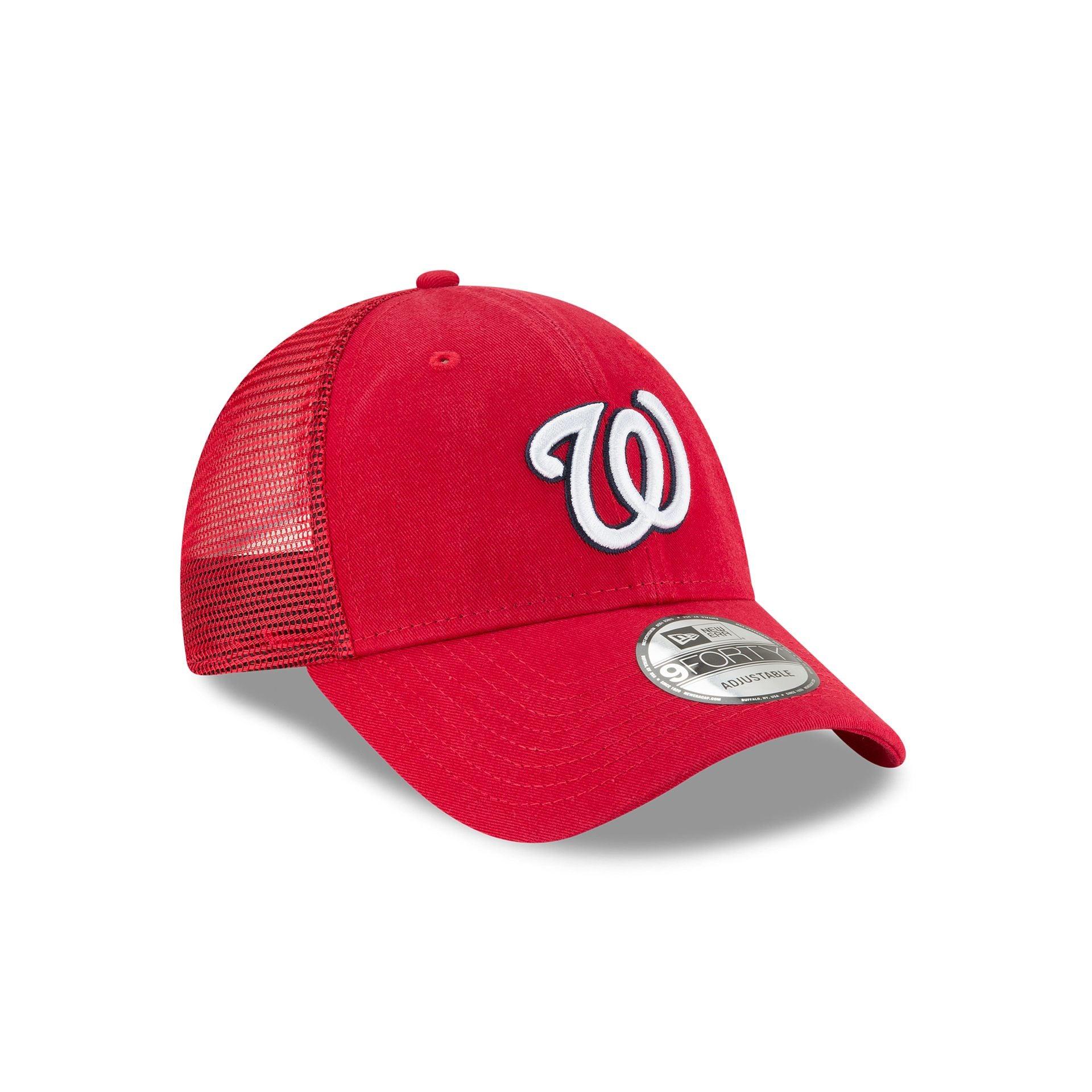 Washington Nationals 9FORTY Trucker Hat Male Product Image