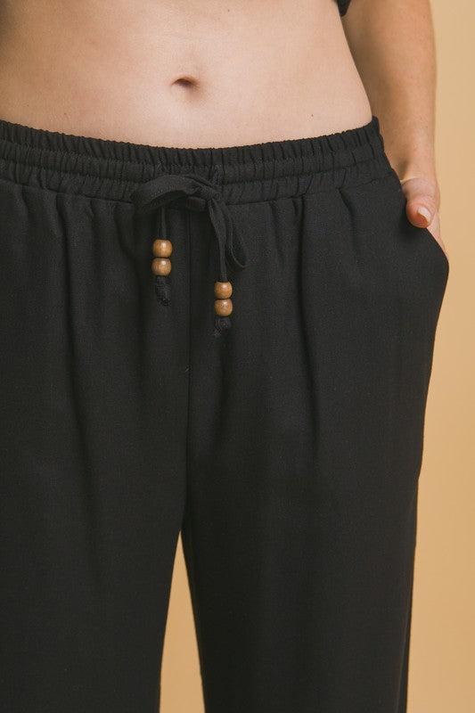 WARMER WEATHER LINEN BEACH PANTS Product Image