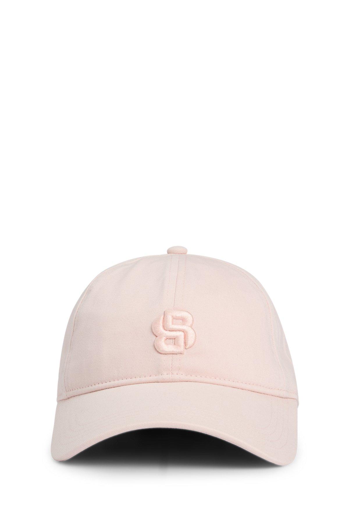 Cotton cap with embroidered Double B monogram Product Image