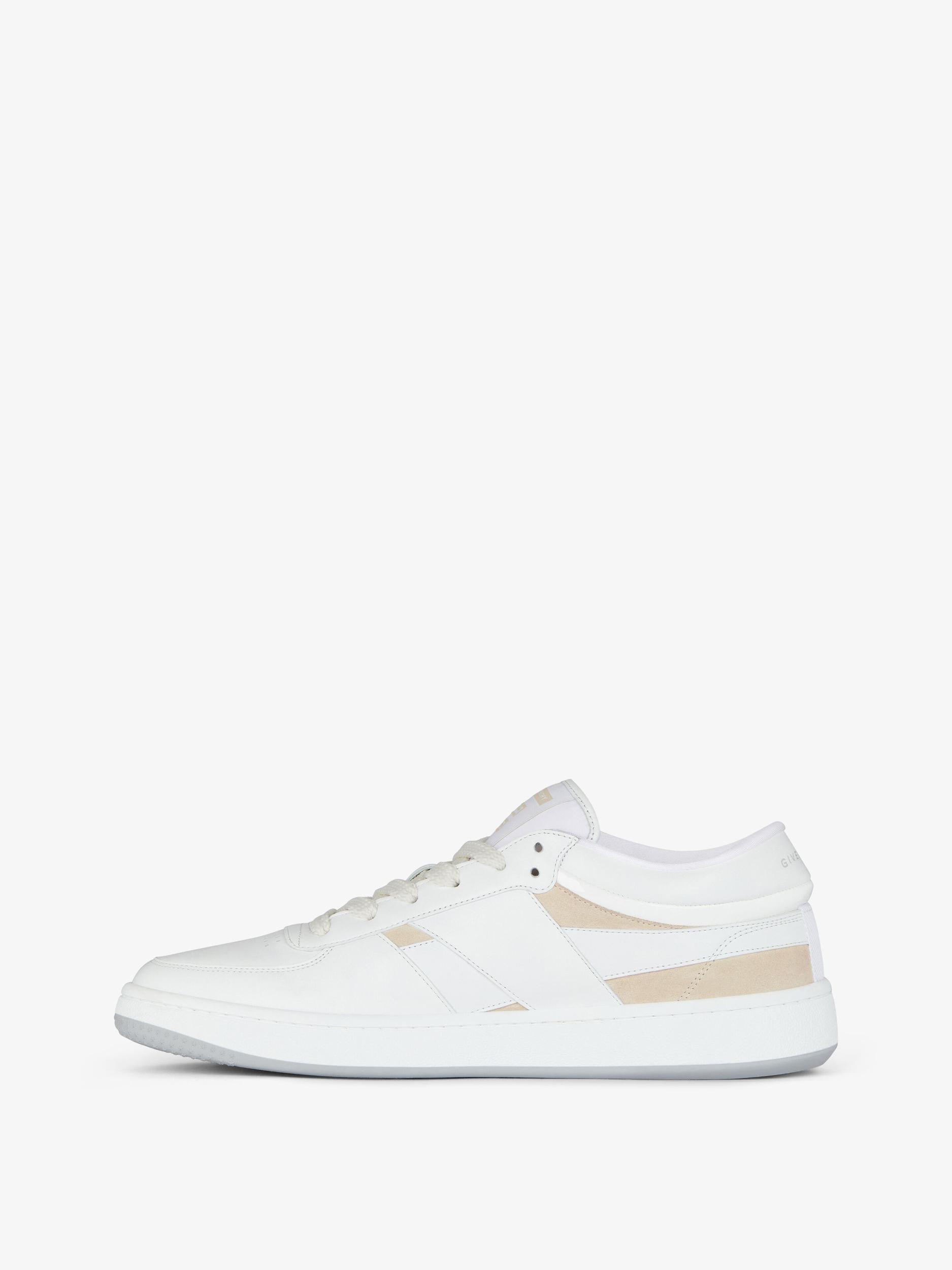G Move sneakers in mixed leathers Product Image