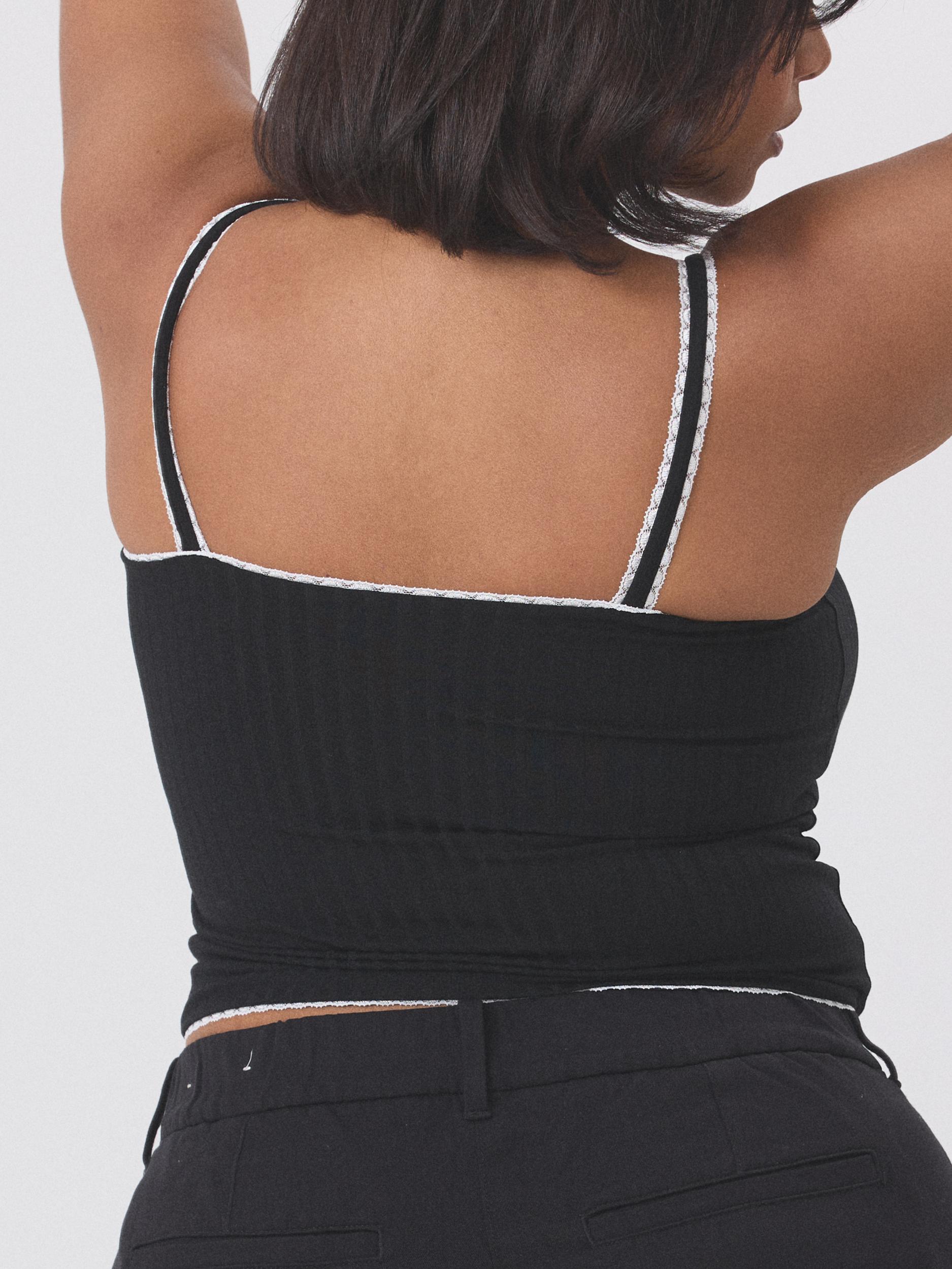 Lace Trim Tank Product Image