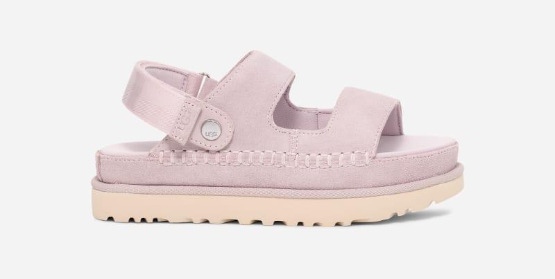 UGG Womens Goldenstar Glide Suede Sandals Product Image