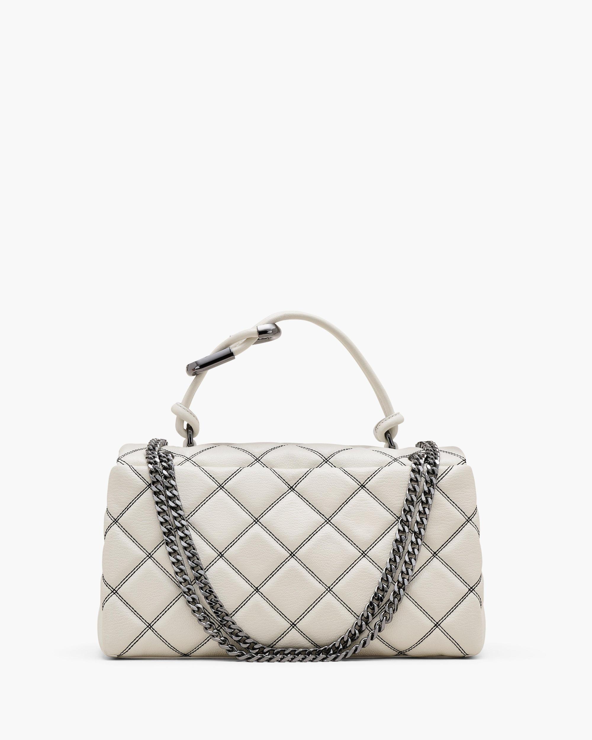 The Bi-Color Quilted Dual Convertible Shoulder Bag Product Image