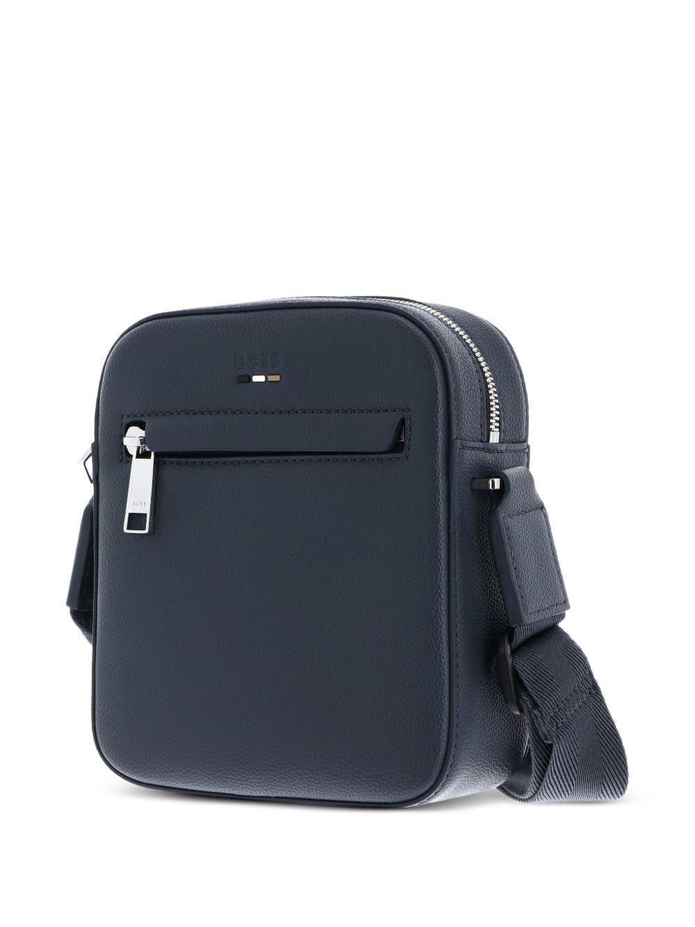 debossed logo messenger bag  Product Image