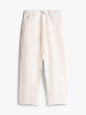 Linen-Cotton Blend Carpenter Pant Product Image