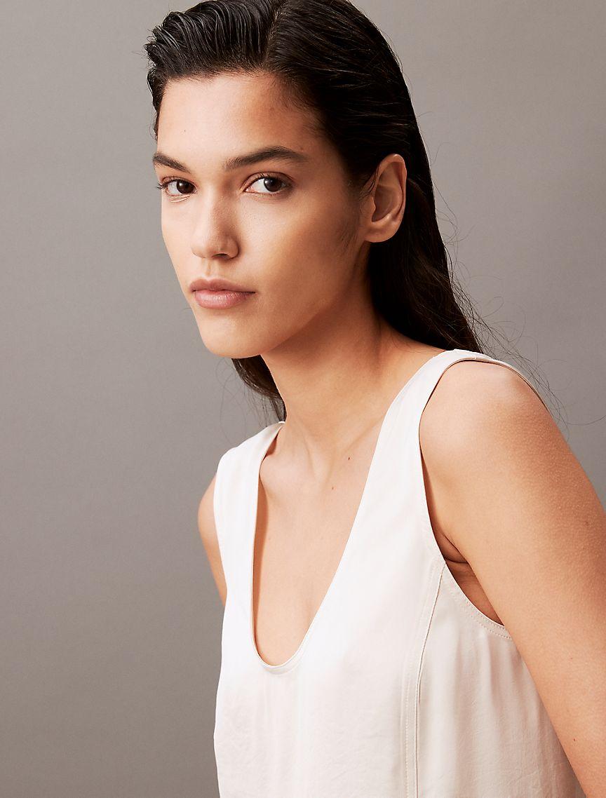 Crushed Satin Maxi Dress Product Image