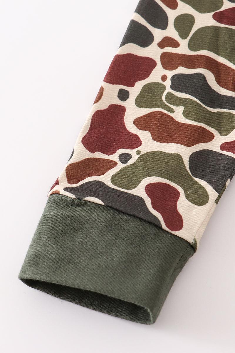 Blue ocean breeze shells print dad&me top Product Image