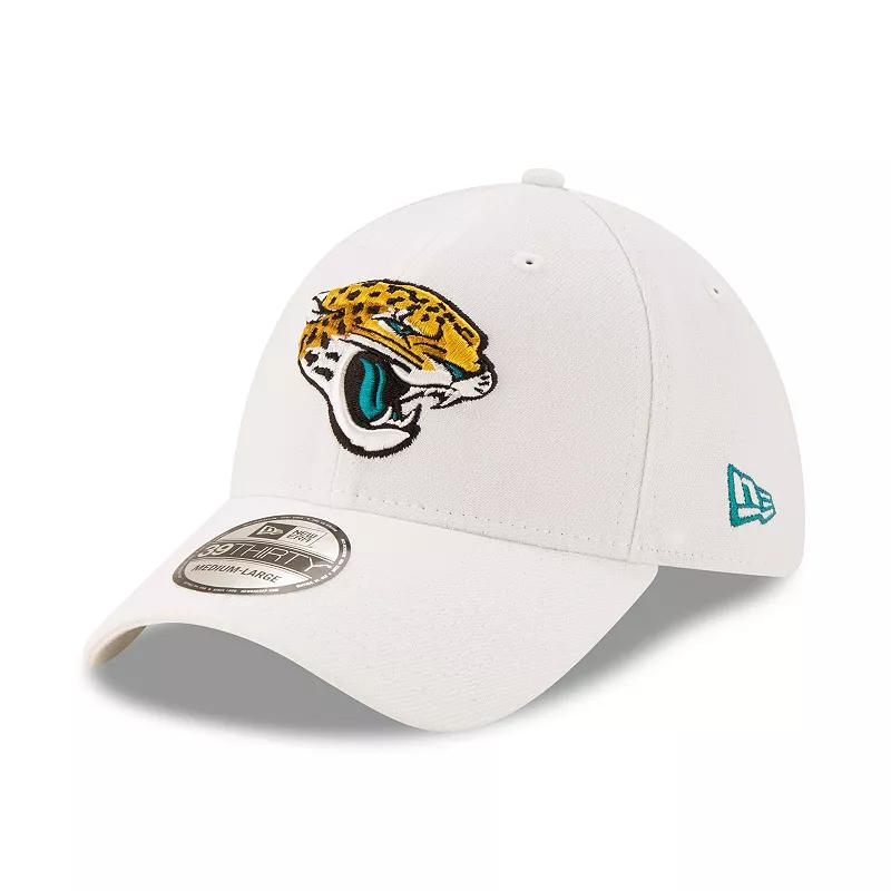 Men's New Era White Jacksonville Jaguars Iced 39THIRTY Flex Hat,  Product Image