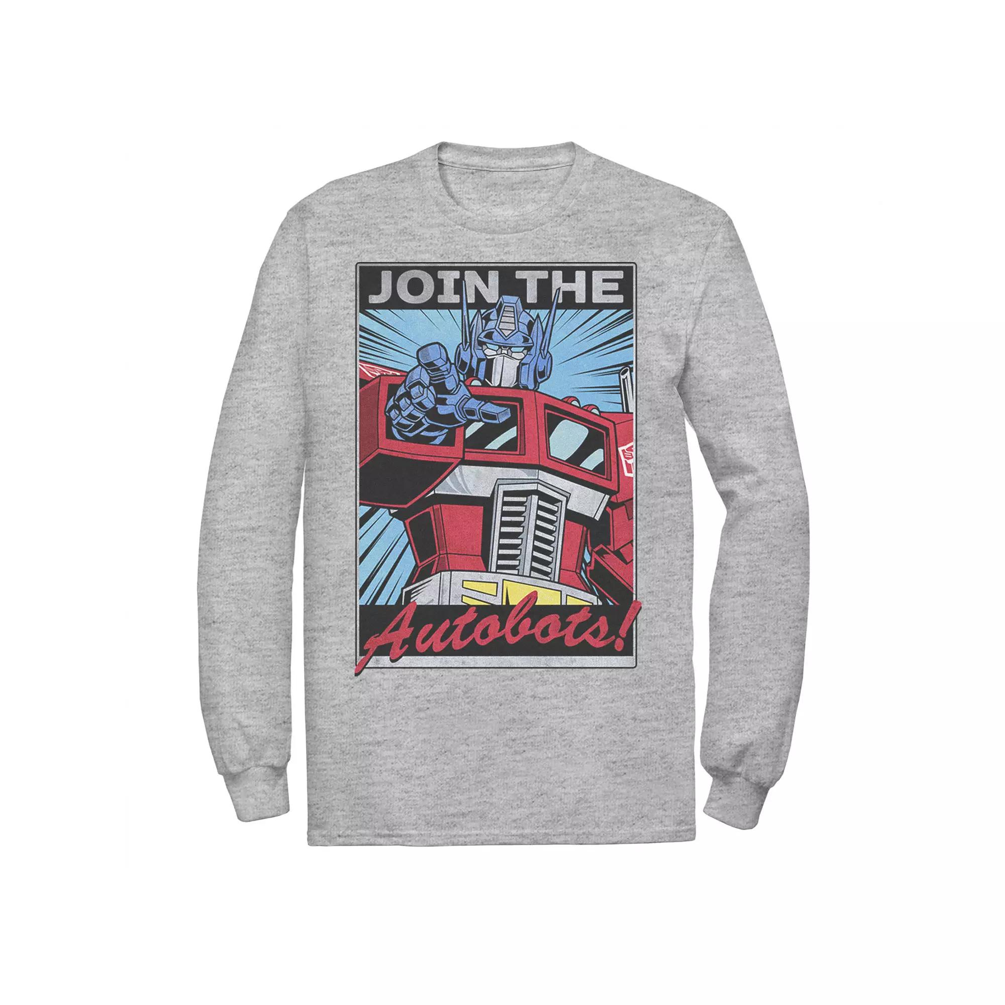 Men's Transformers Join The Autobots Poster Graphic Tee,  Product Image