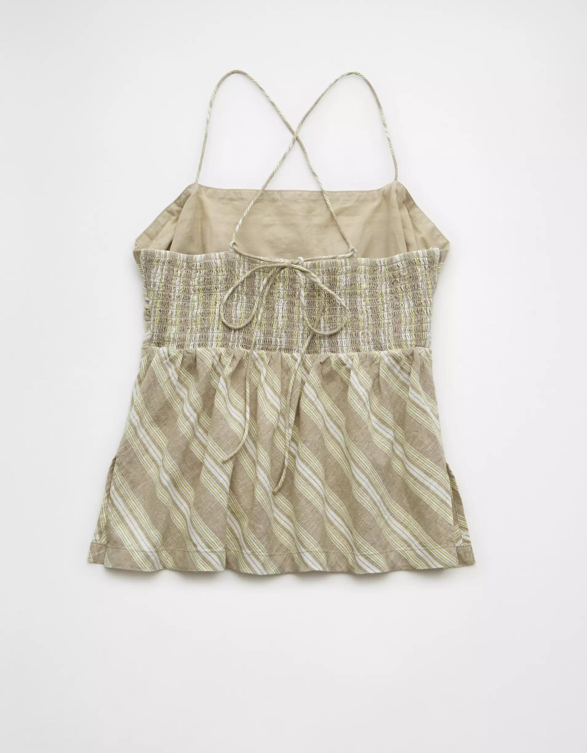 AE Striped Halter Top Product Image