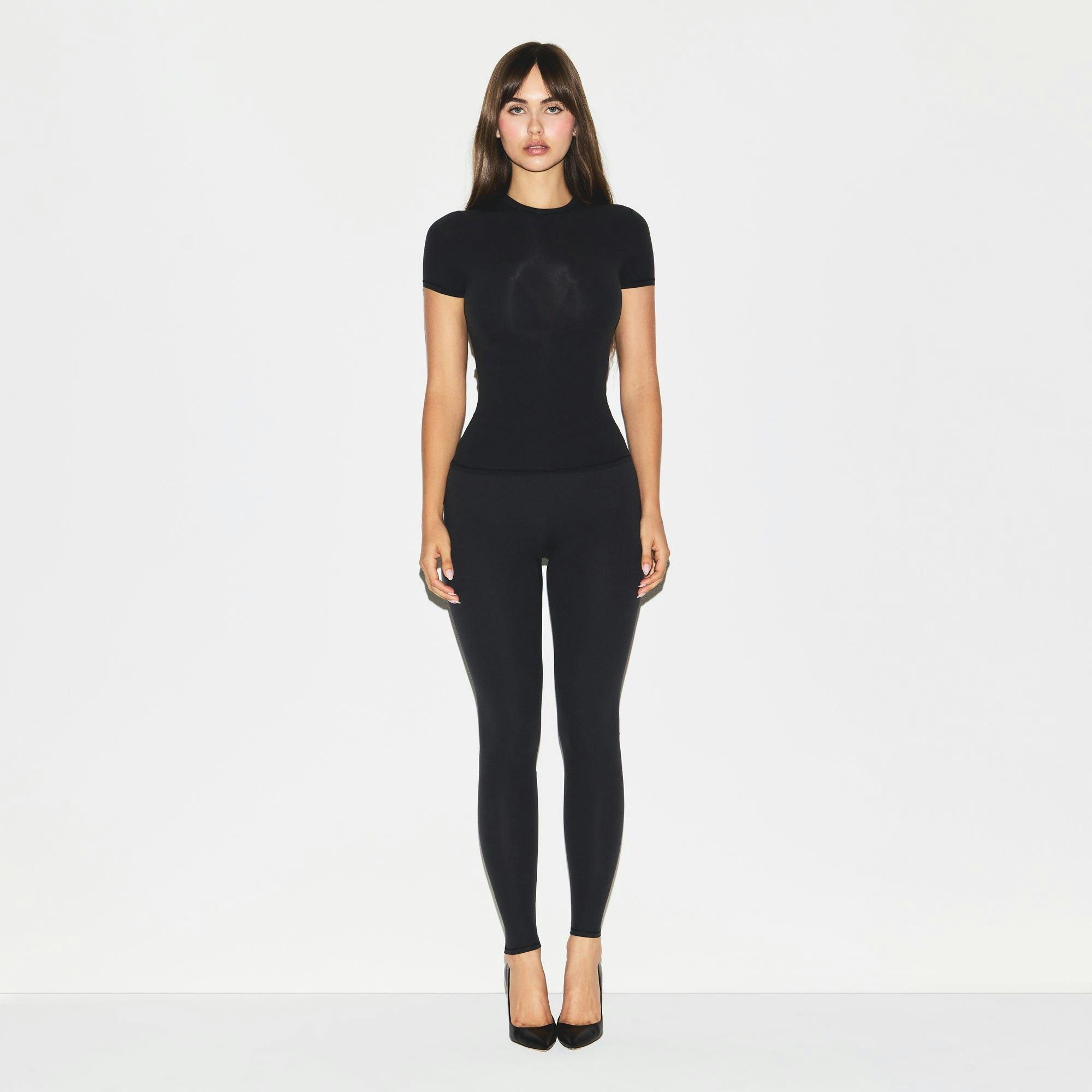 SKIMS BODY CORE SCULPT WAIST CINCHER THONG | ONYX Product Image